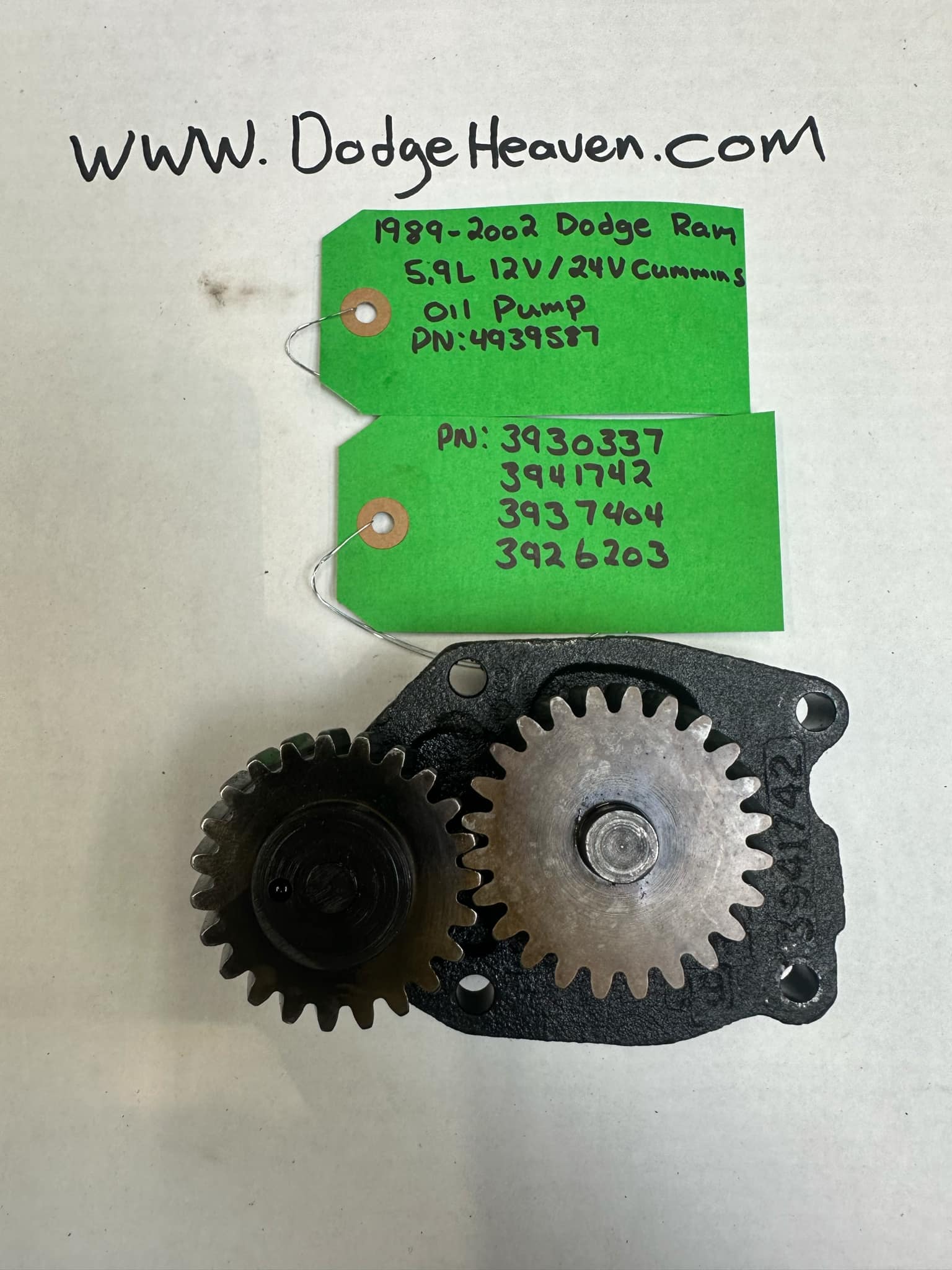 1989-2002 5.9L 12V/24V Cummins Oil Pump (OEM)
