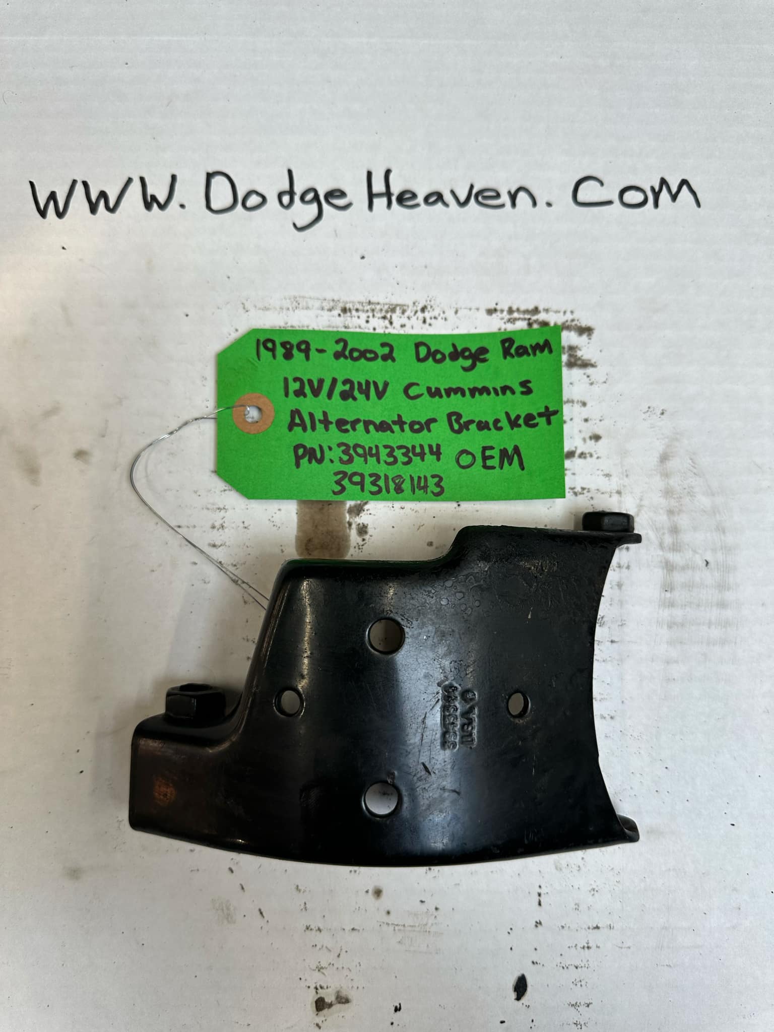 1989-2002 5.9L 12V/24V Cummins Alternator Bracket (OEM)