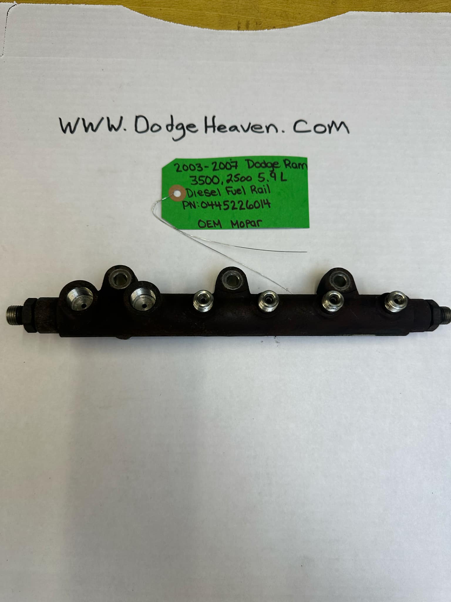 2003-2007 5.9L 24V Cummins Fuel Rail (OEM)