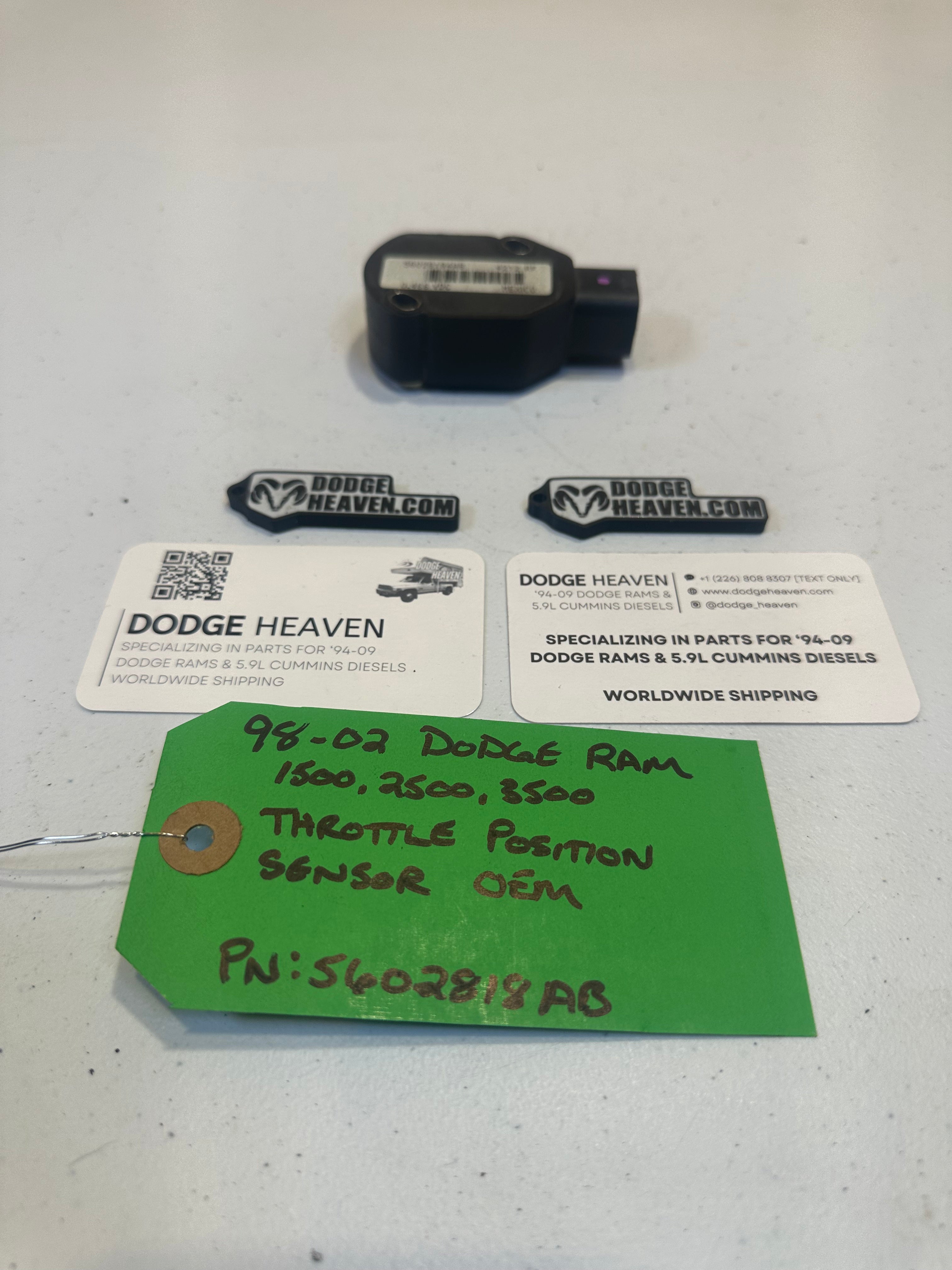 1998.5-2002 Dodge Ram 5.9 24V Cummins Throttle Position Sensor Bracket