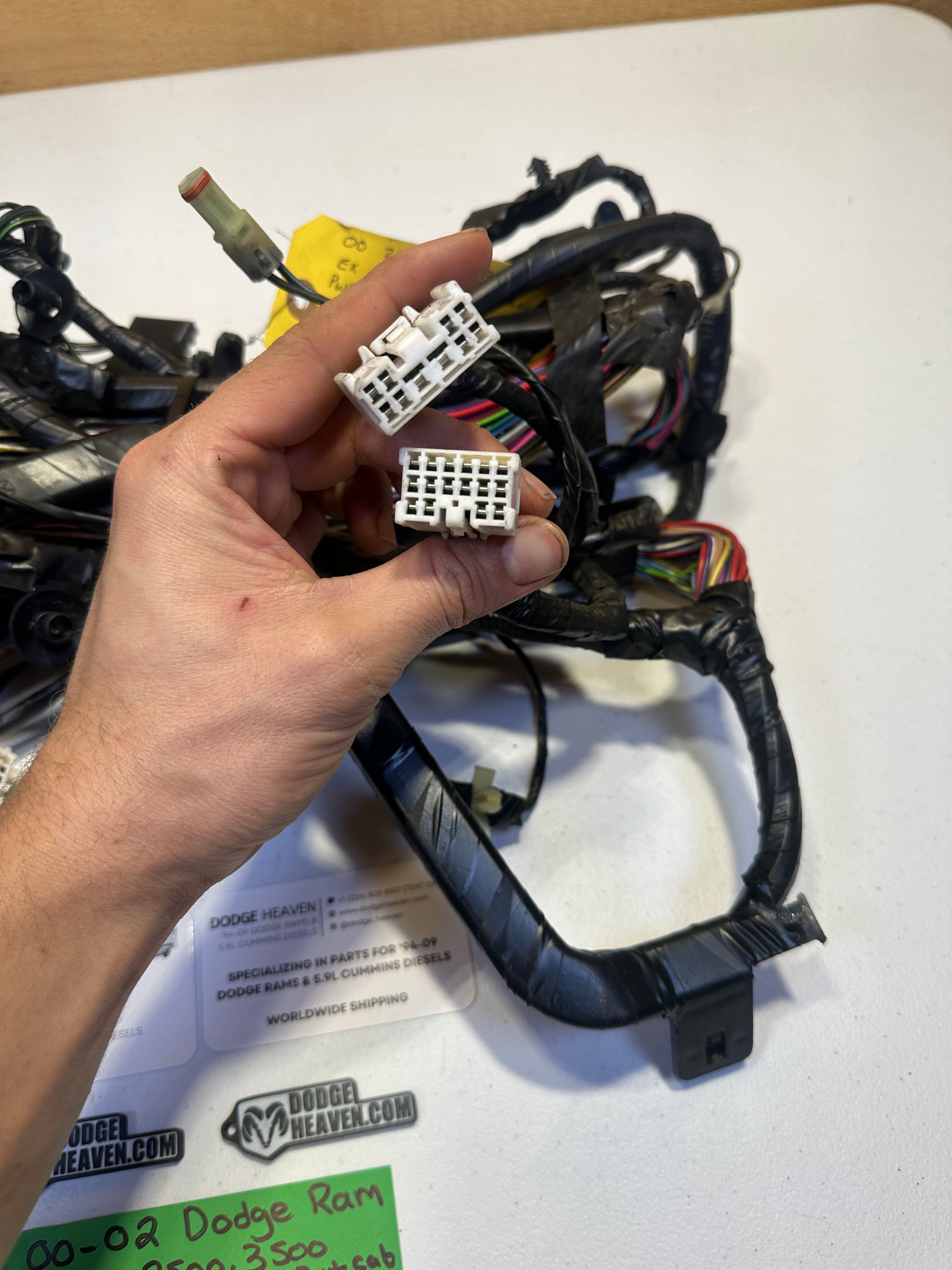 2000-2002 Dodge Ram Interior Cab Harness Ext Cab Heated Seats (OEM)