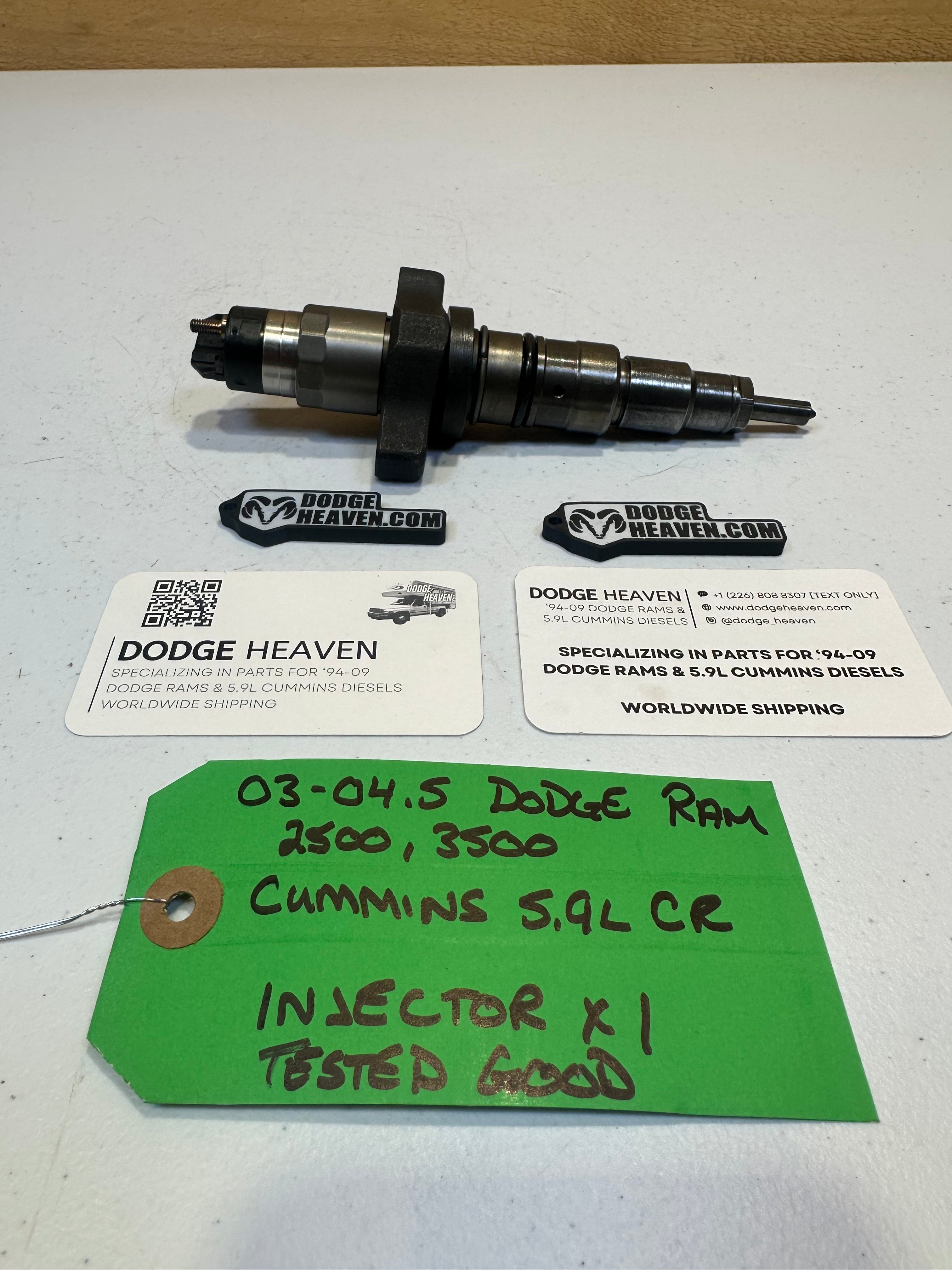 2003-2004.5 Dodge Ram 2500 3500 5.9L Cummins CR Bosch Injector (OEM)