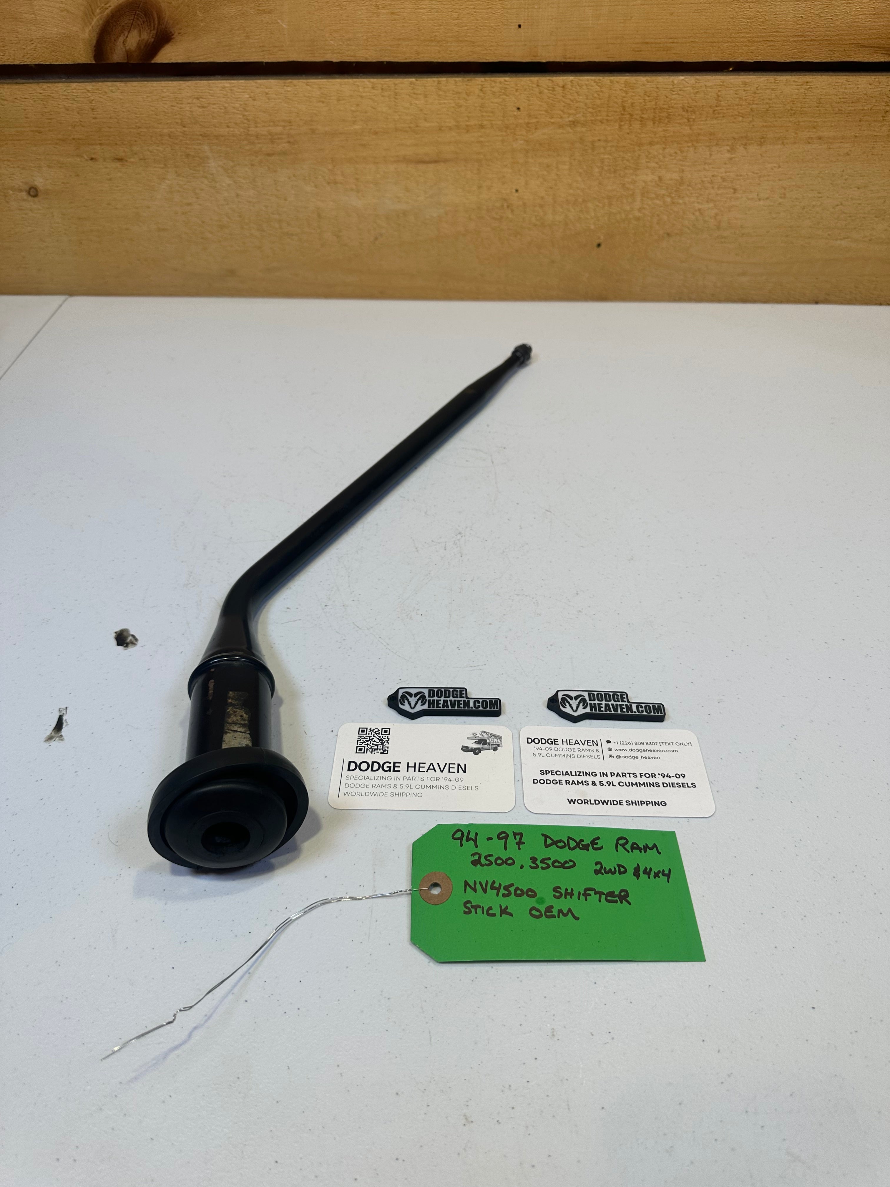 1994-1997 Dodge Ram 2500 3500 Cummins NV4500 Transmission Shifter (OEM)