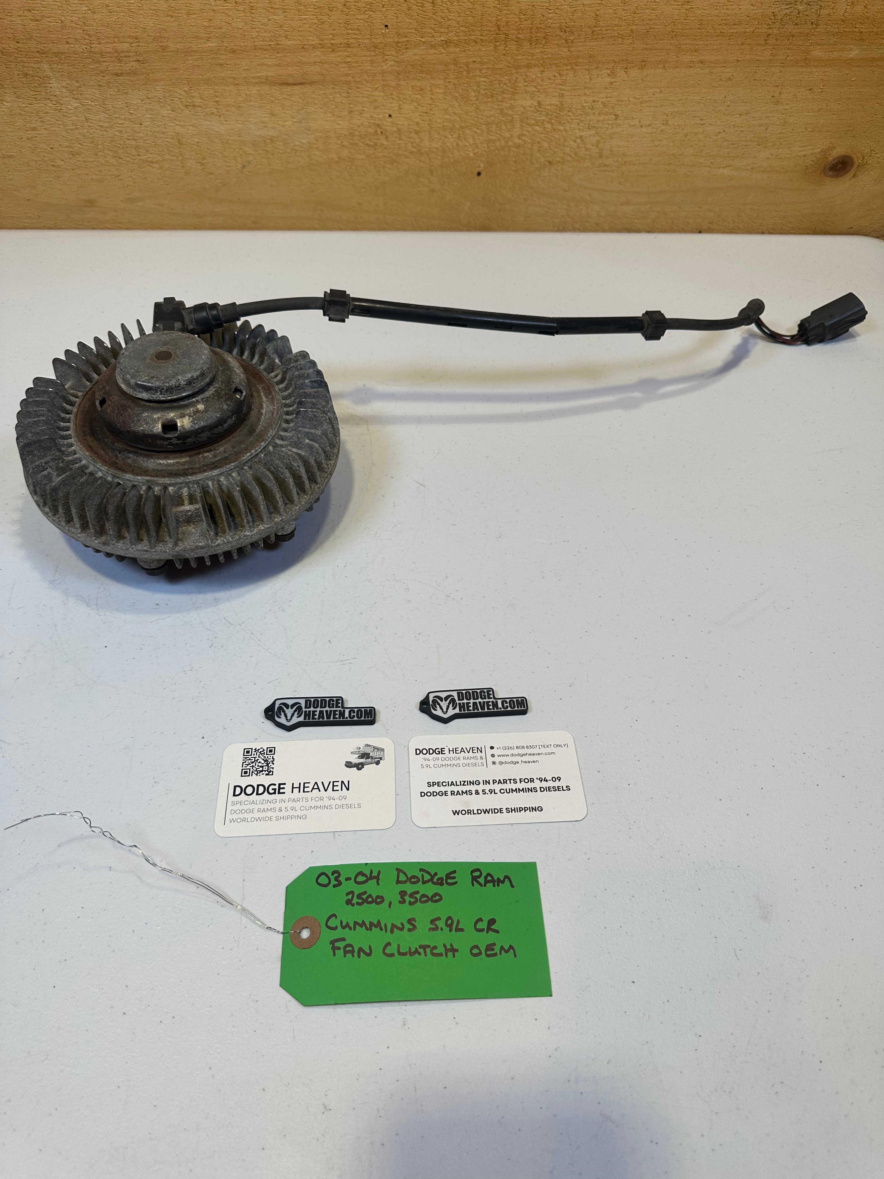 2003-2004 Dodge Ram 2500 3500 5.9L Cummins CR Fan Clutch (OEM)