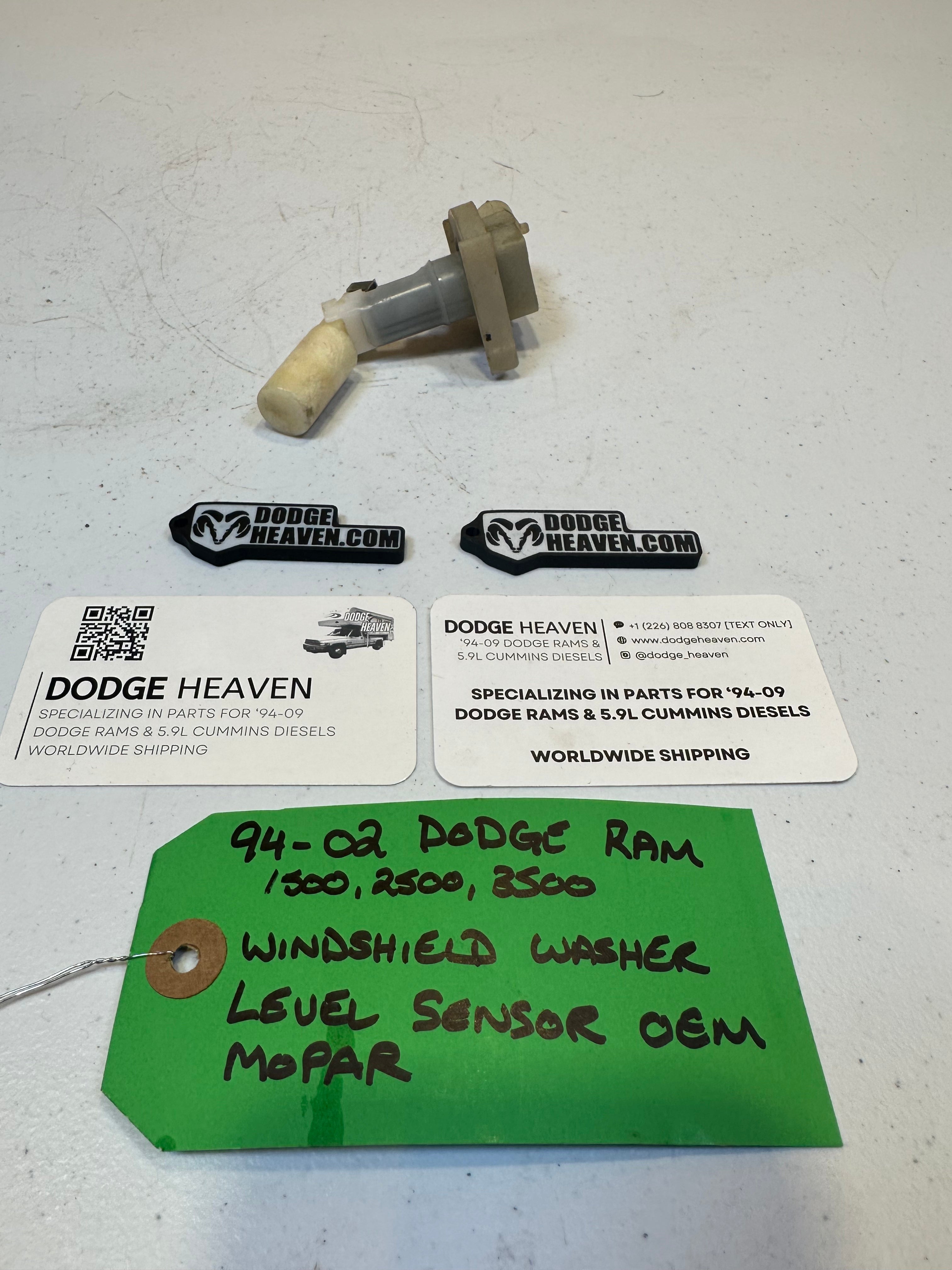 1994-2002 Dodge Ram 1500 2500 3500 Windshield Washer Level Sensor (OEM)
