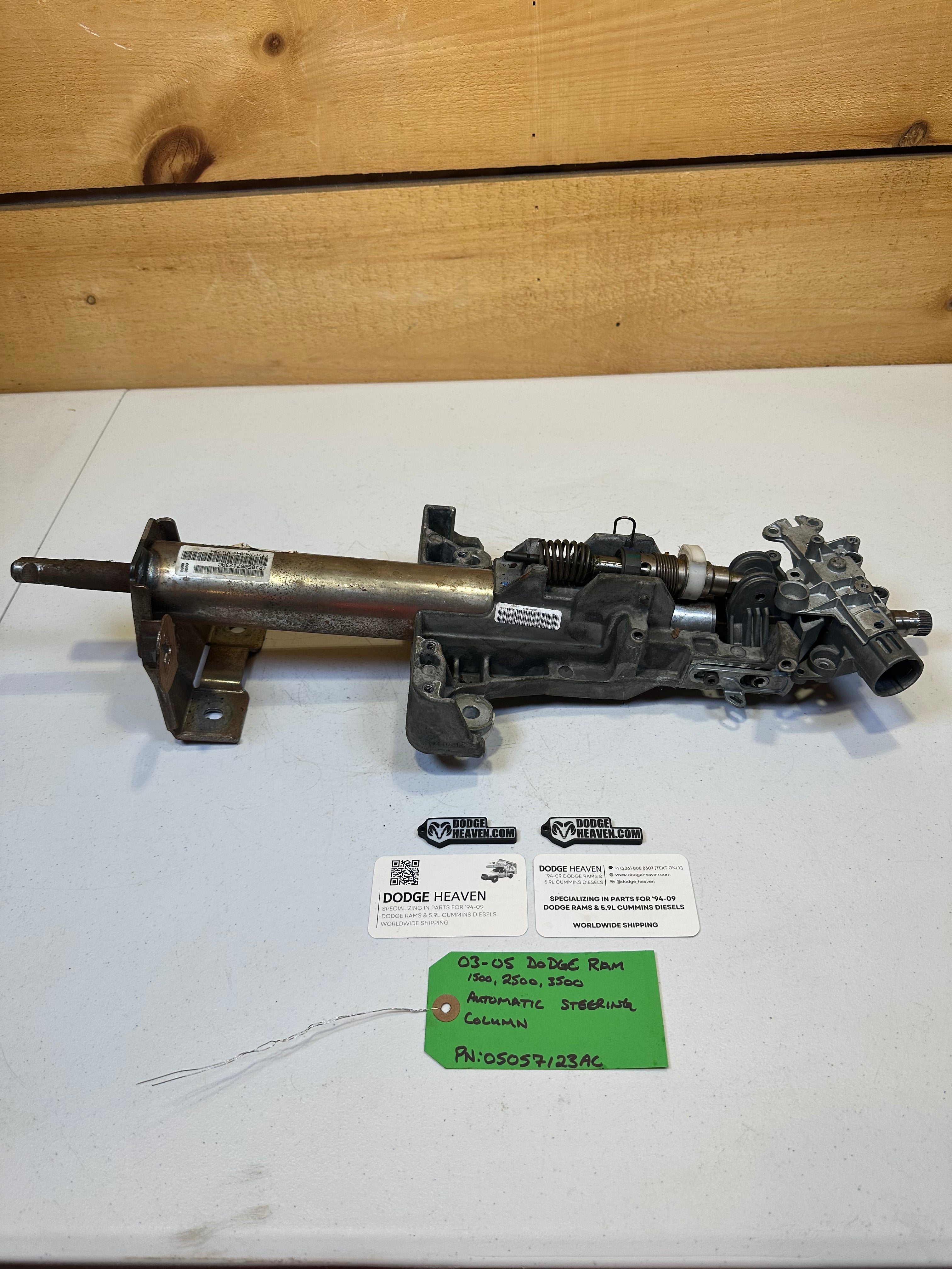 2003-2005 Dodge Ram 1500 2500 3500 Automatic Steering Column (OEM)