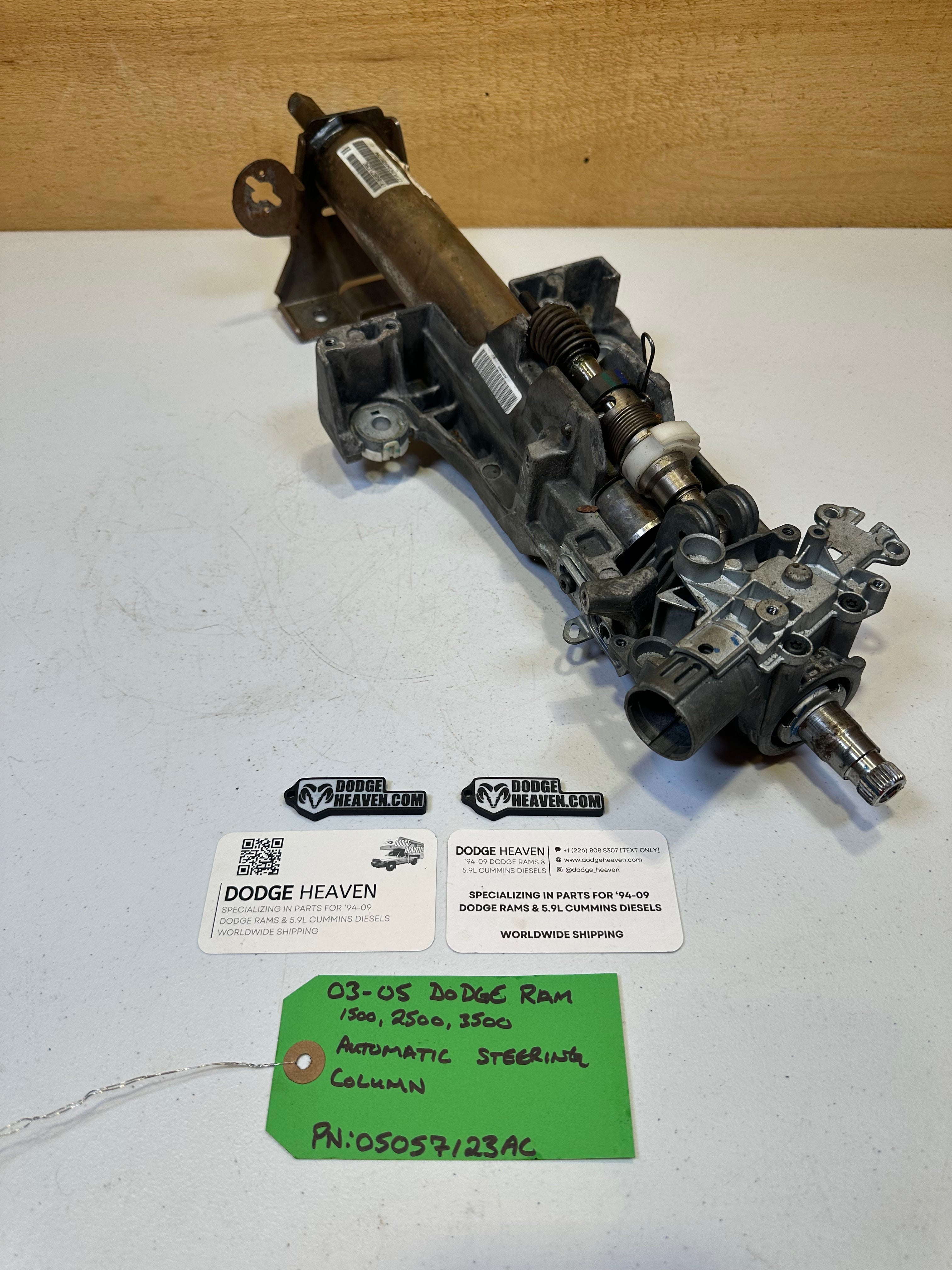 2003-2005 Dodge Ram 1500 2500 3500 Automatic Steering Column (OEM)