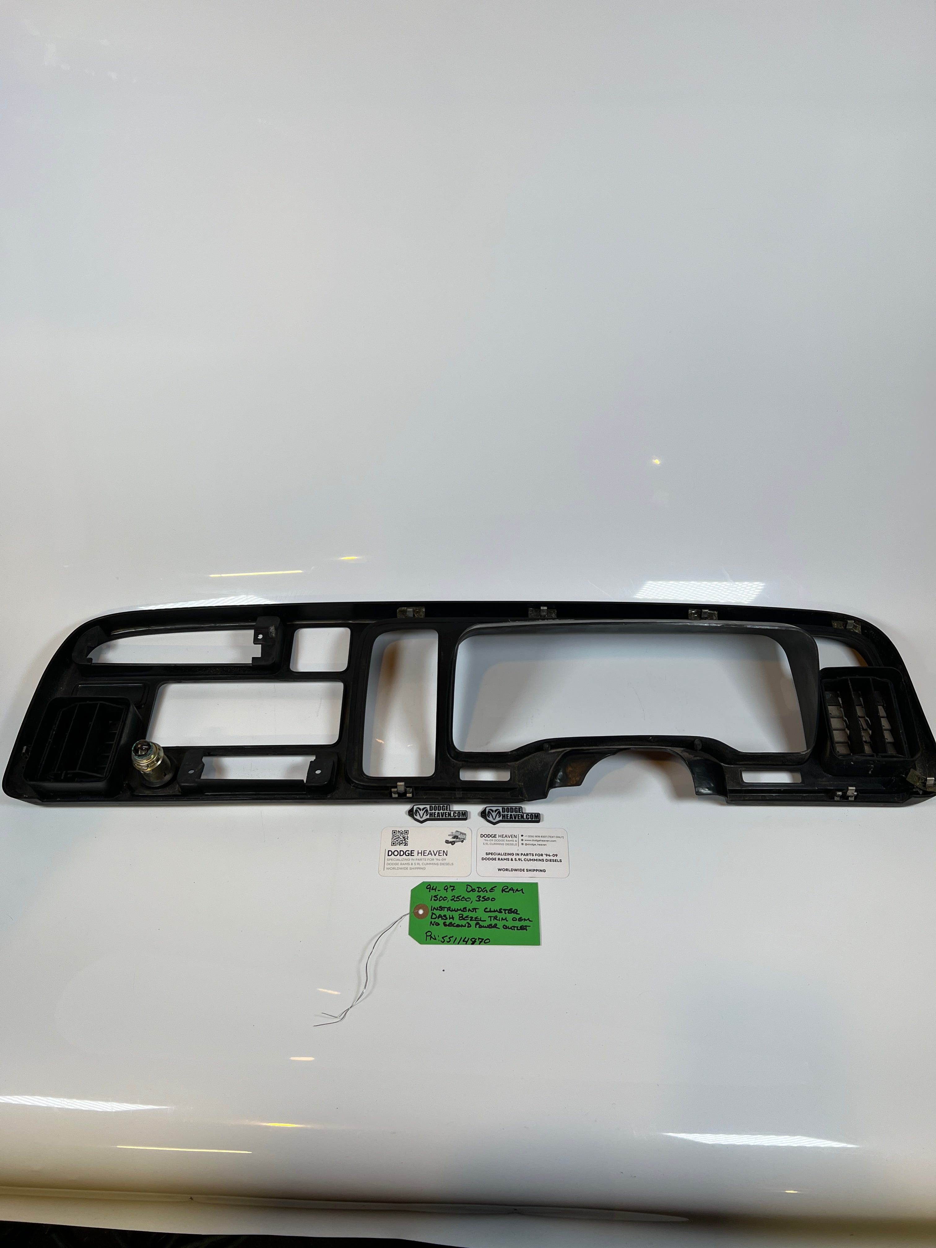 1994-1997 Dodge Ram Dash Trim Bezel 1500 2500 3500