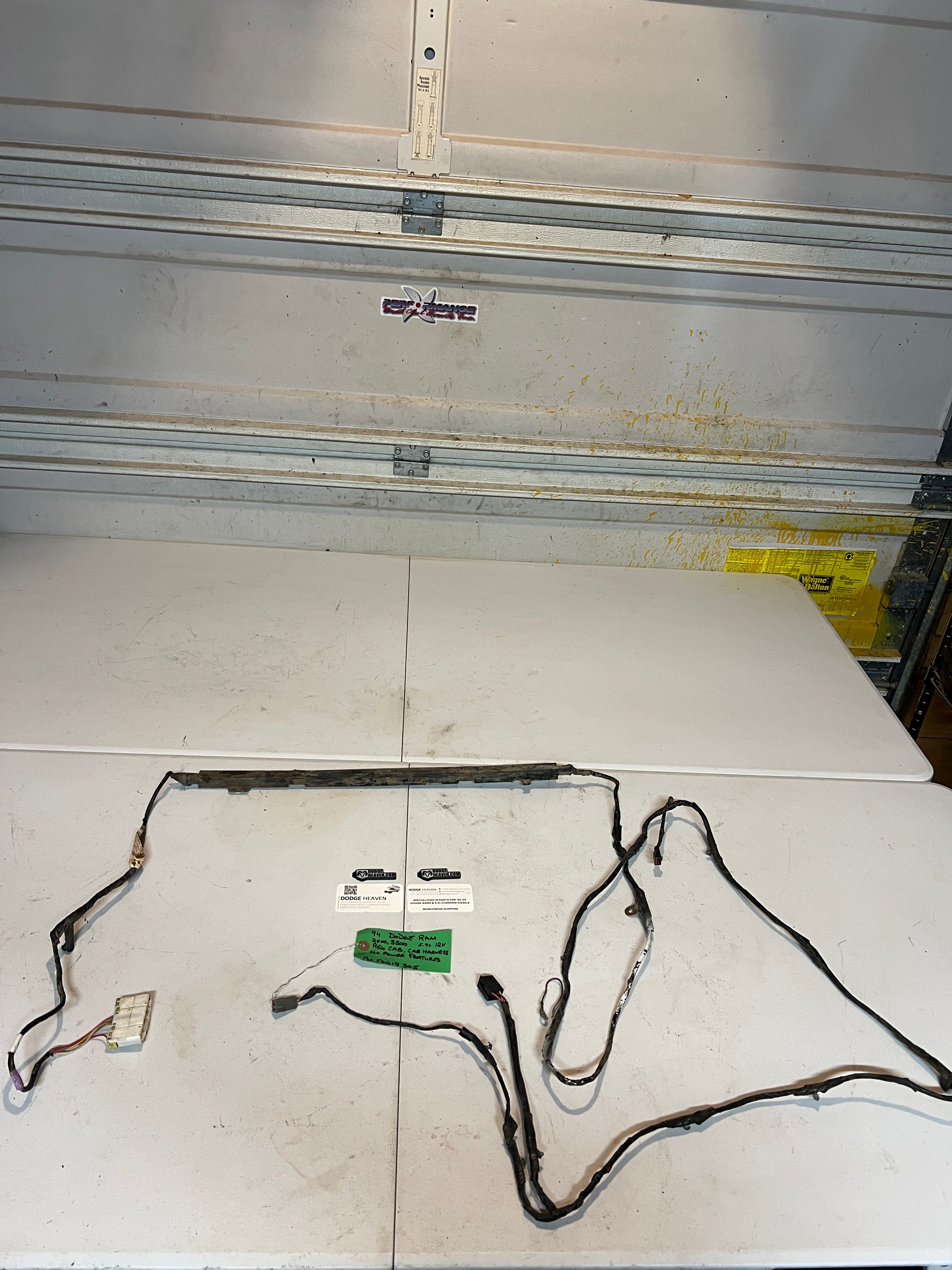 1994-1994 Dodge Ram 2500 3500 Regular Cab, Cab Harness