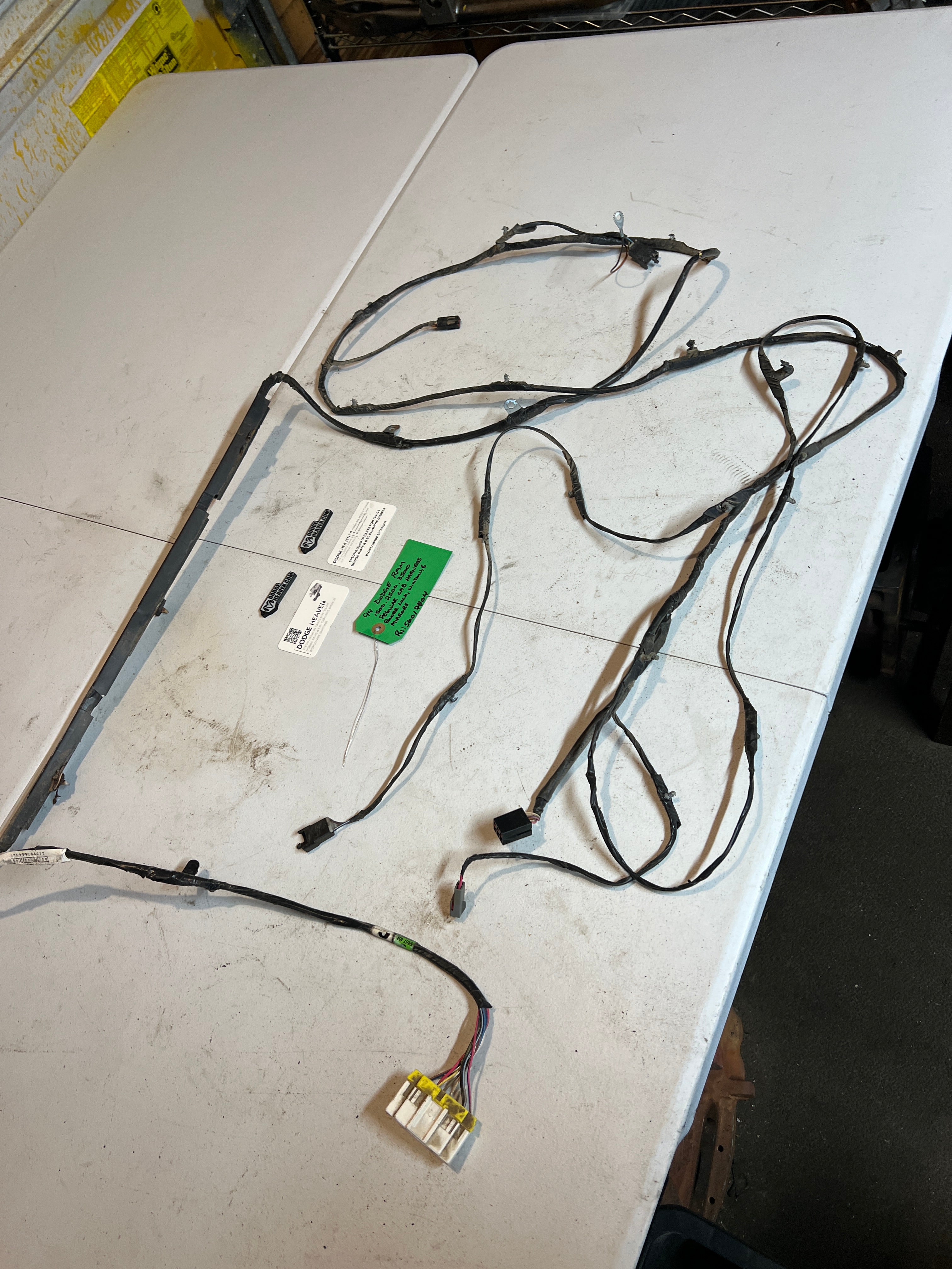 1994-1994 Dodge Ram 1500-3500 Cab Wiring Hanress , Regular Cab