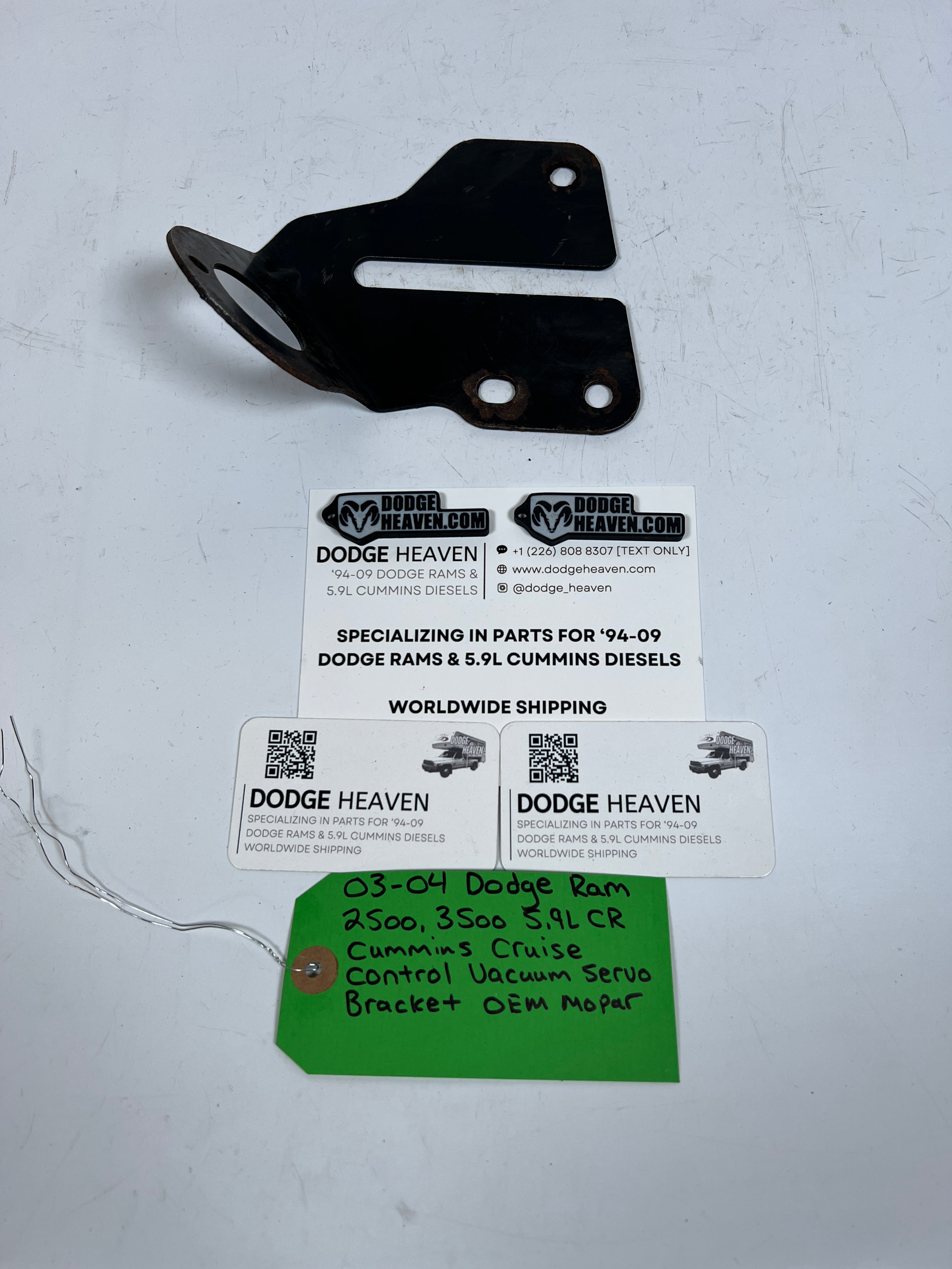 2003-2004 Dodge Ram 2500 3500 5.9L Cummins Cruise Control Vacuum Servo Bracket