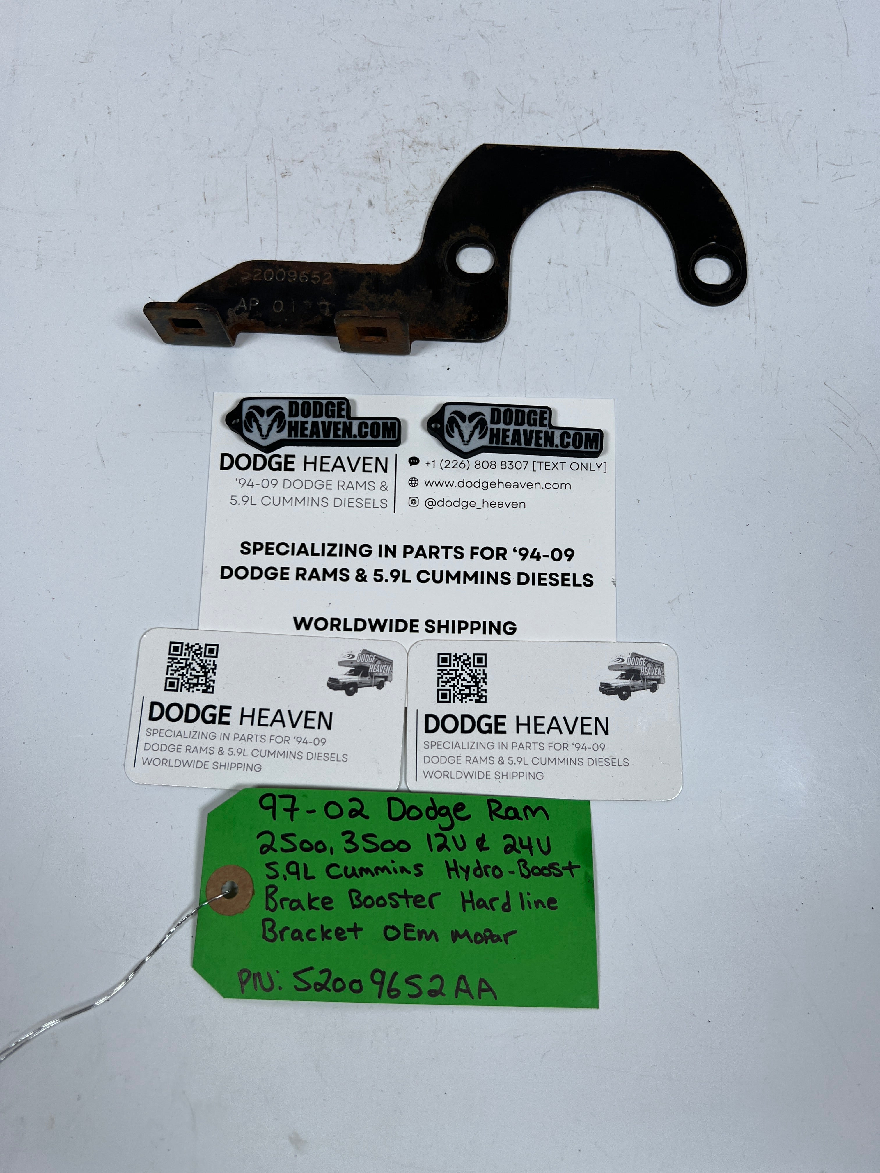 1997-2002 Dodge Ram 12V & 24V Hydro Boost Hard Line Bracket