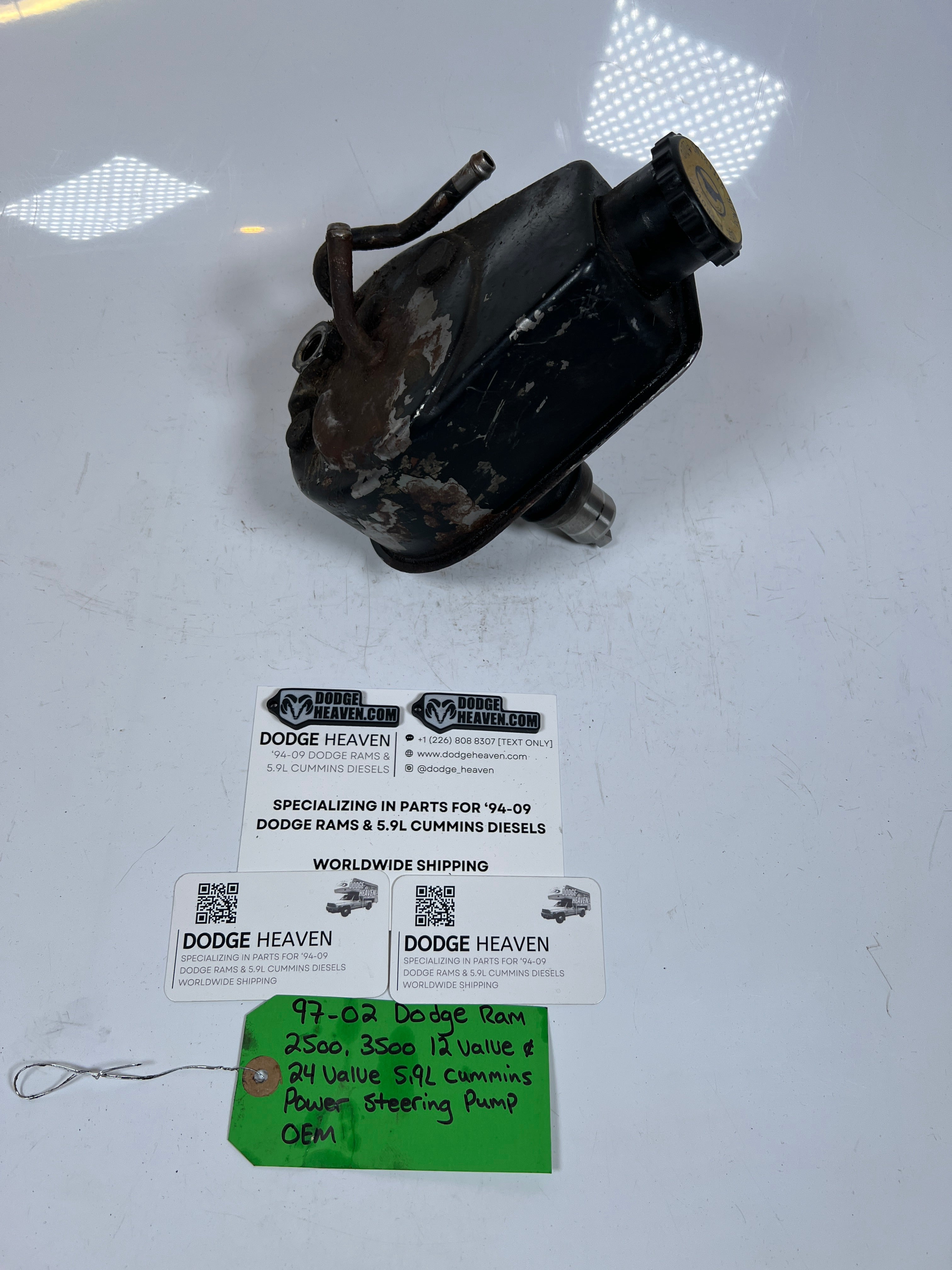 1997-2002 Dodge Ram 12V & 24V 5.9L Cummins Power Steering Pump