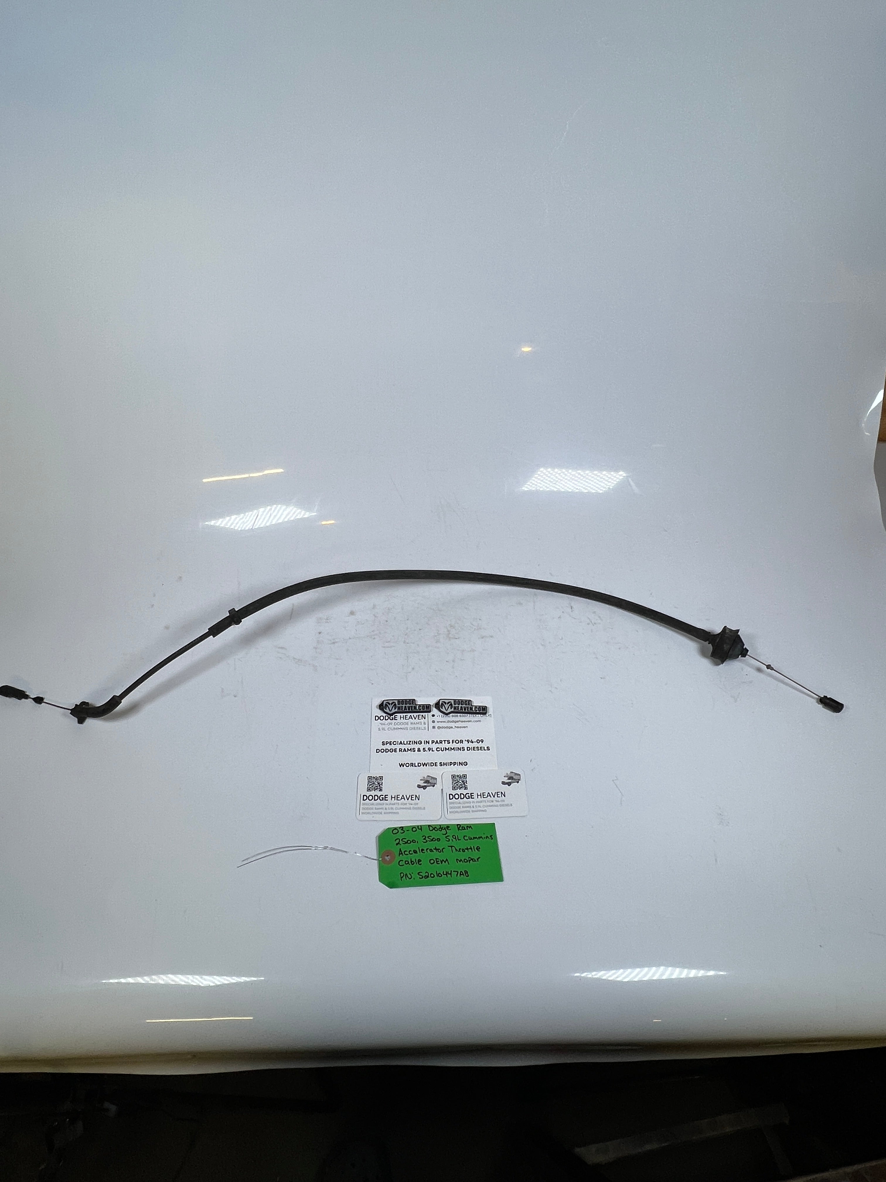 2003-2004 Dodge Ram 5.9L Cummins Throttle / Accelerator Cable