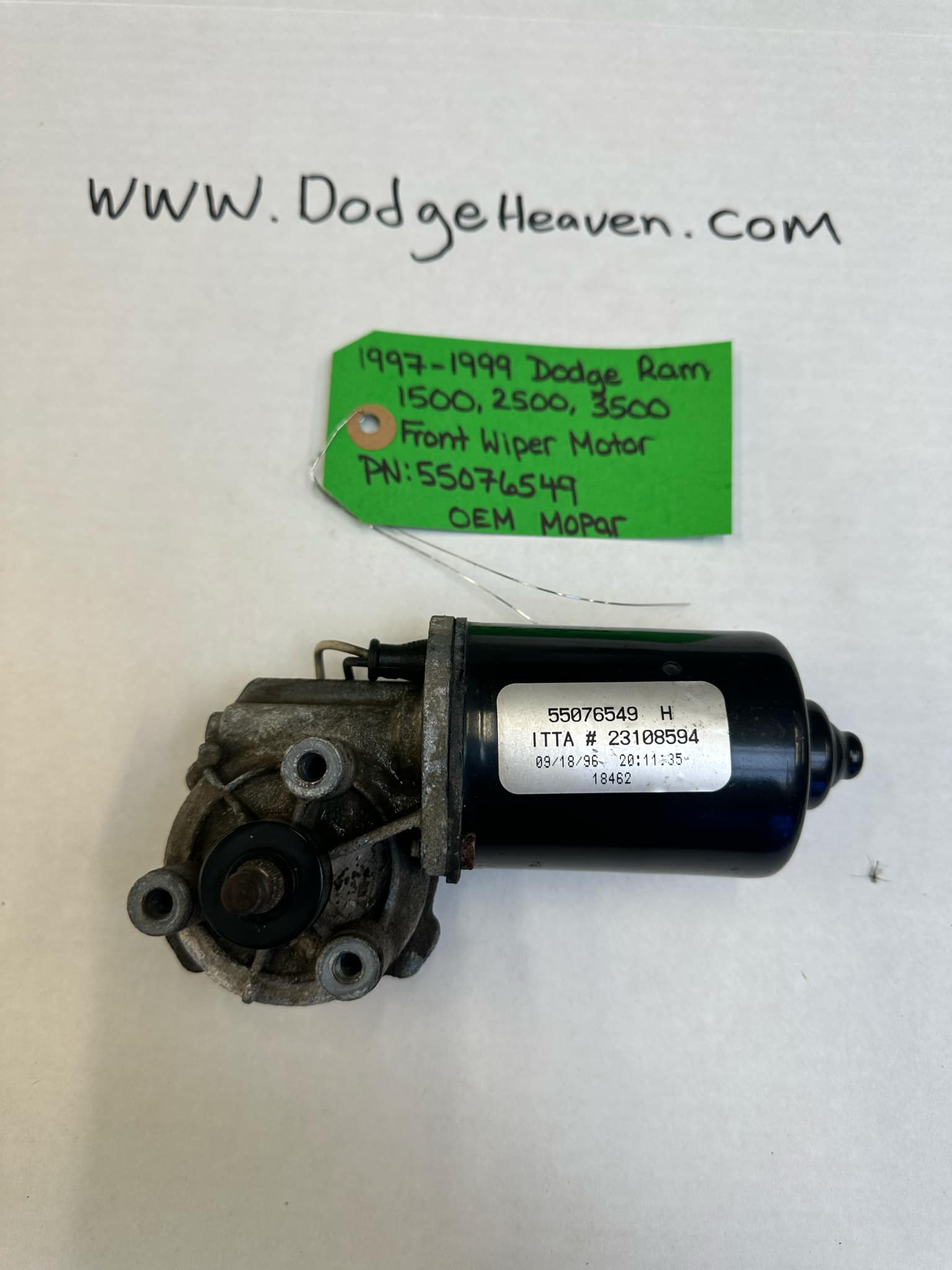1997-1999 Dodge Ram 1500/2500/3500 Windshield Wiper Motor (OEM)