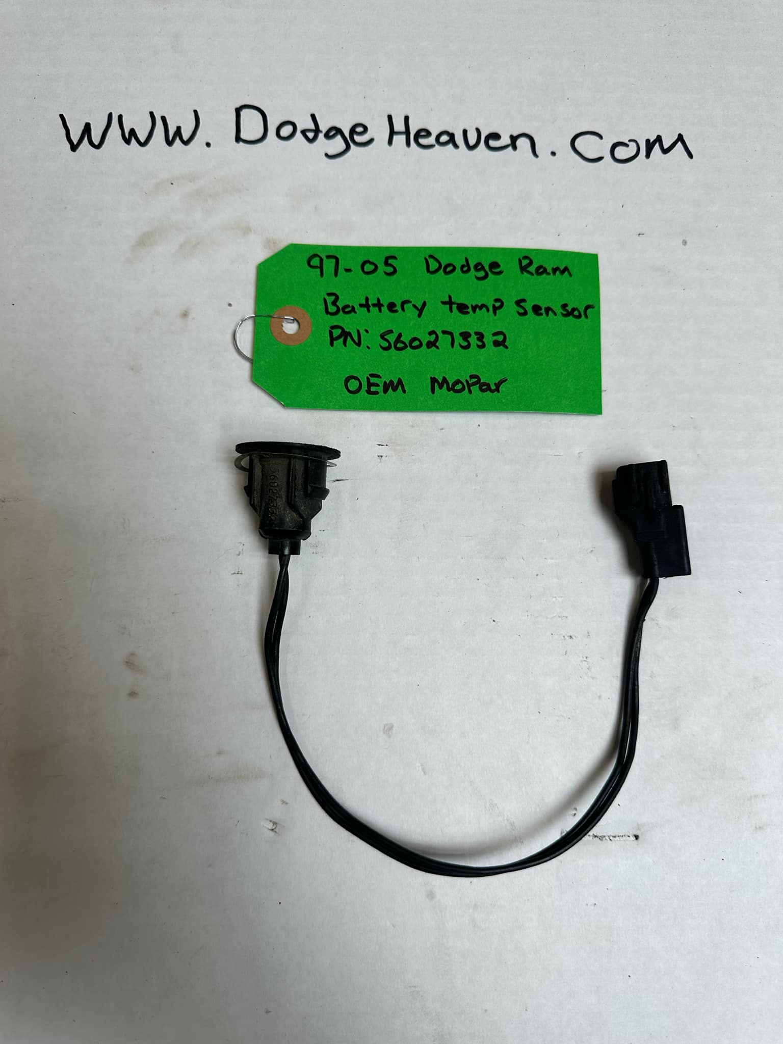 2001-2002 Dodge Ram 1500/2500/3500 Battery Temperature Sensor (OEM)