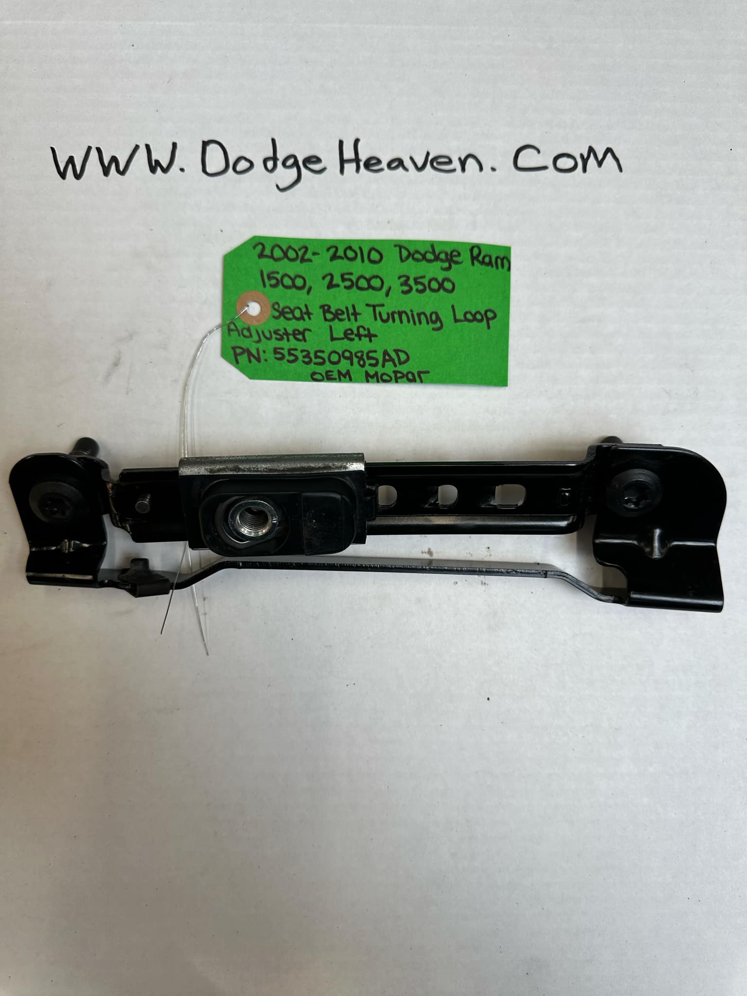 2002-2009 Dodge Ram 1500/2500/3500 Driver-Side Front Seat Belt Height Adjuster (OEM)