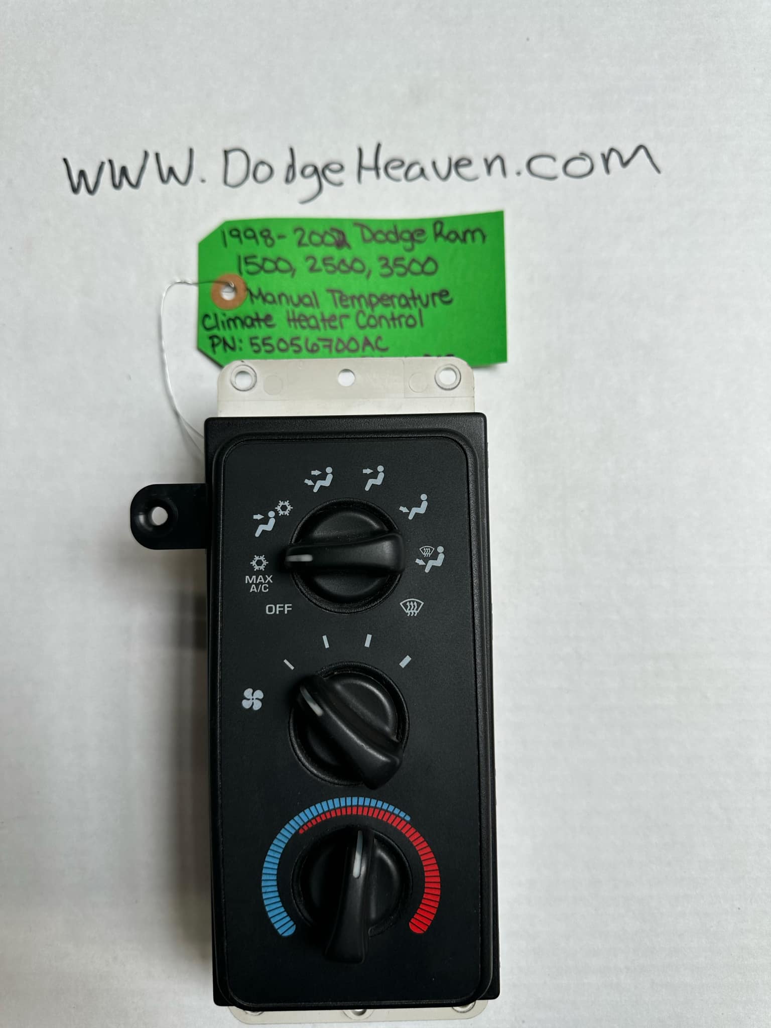 1998.5-2002 Dodge Ram 1500/2500/3500 Climate Control w/ AC (OEM)