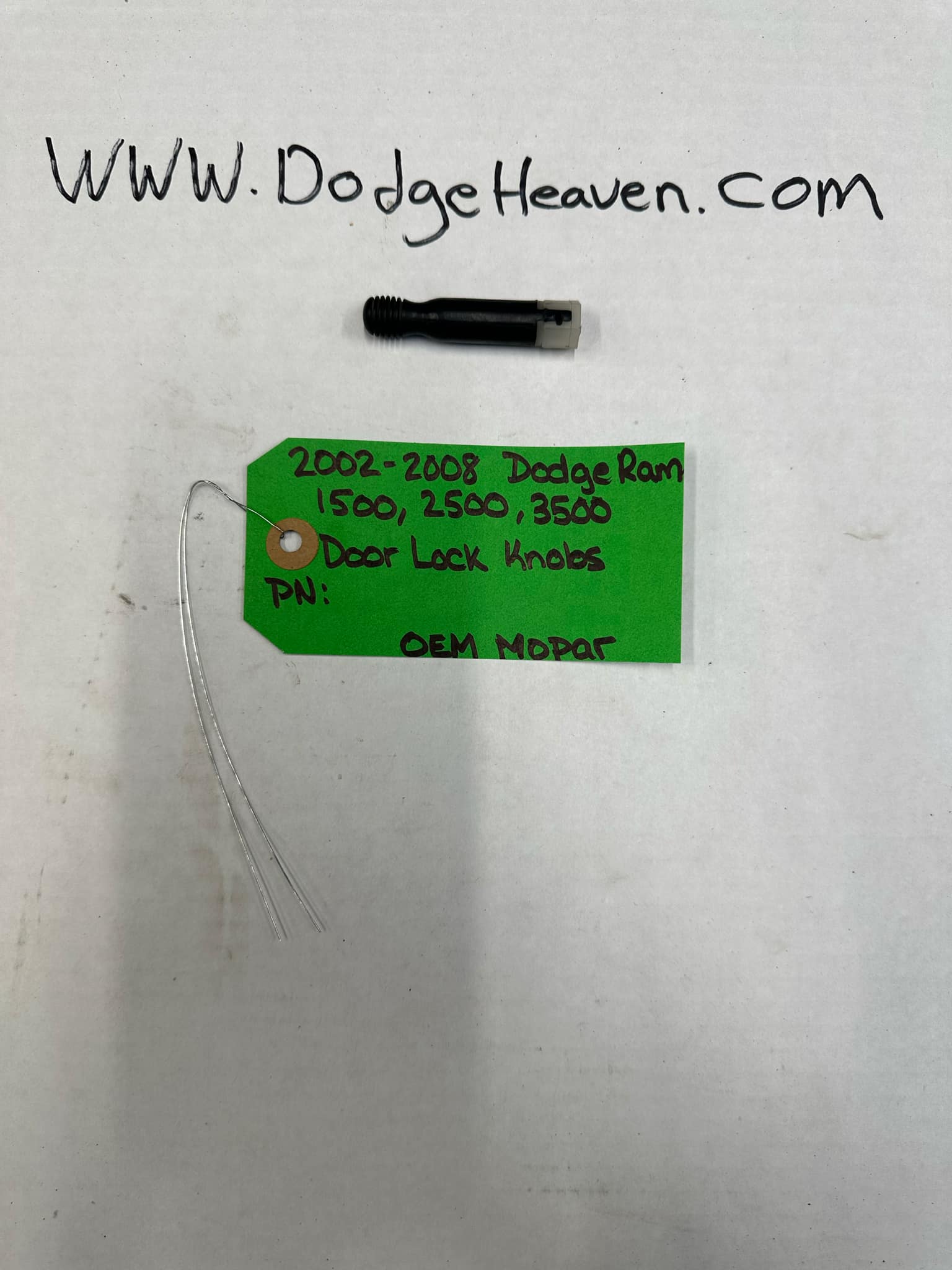 2002-2008 Dodge Ram 1500/2500/3500 Door Lock Knob (OEM)