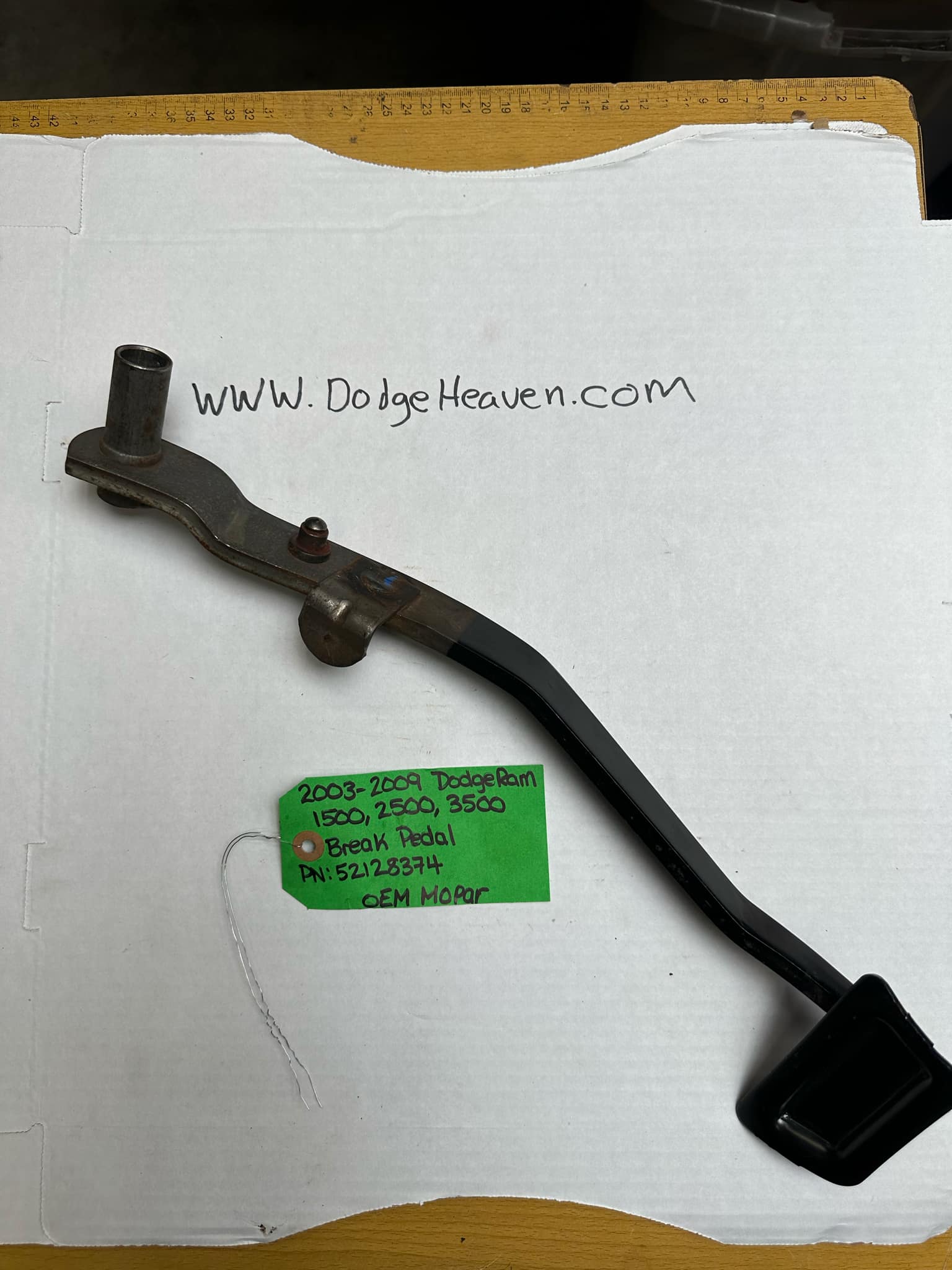 2002-2009 Dodge Ram 1500/2500/3500 Brake Pedal - Automatic Transmission (OEM)