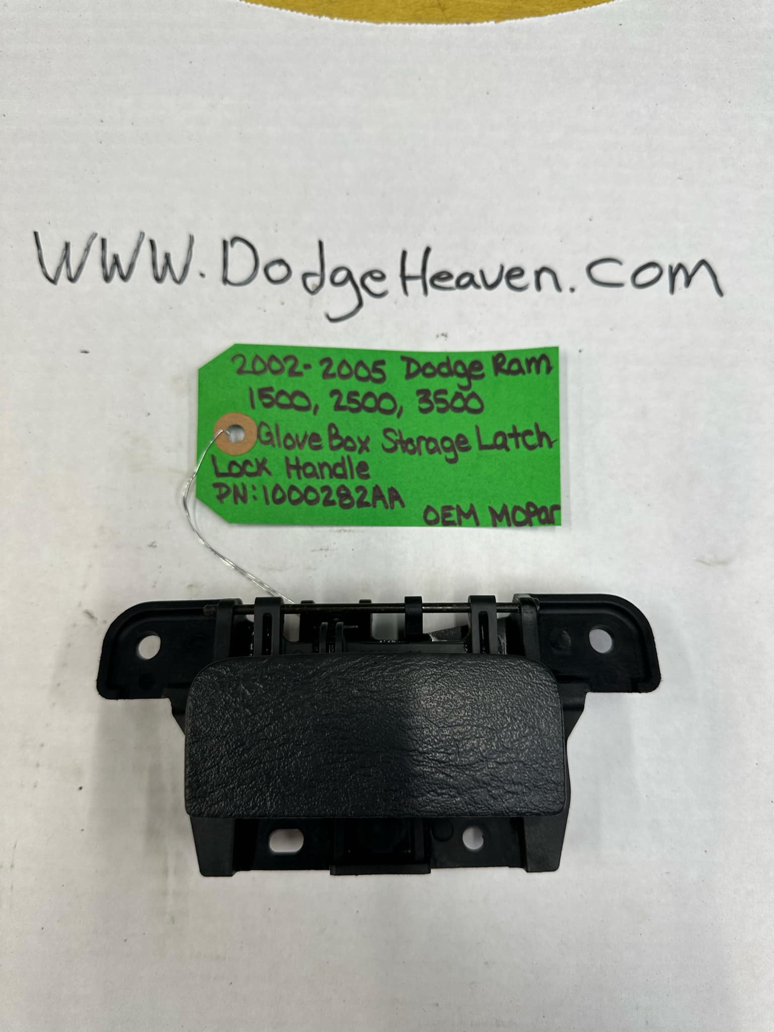 2002-2005 Dodge Ram 1500/2500/3500 Glove Box Latch Handle - Gray (OEM)