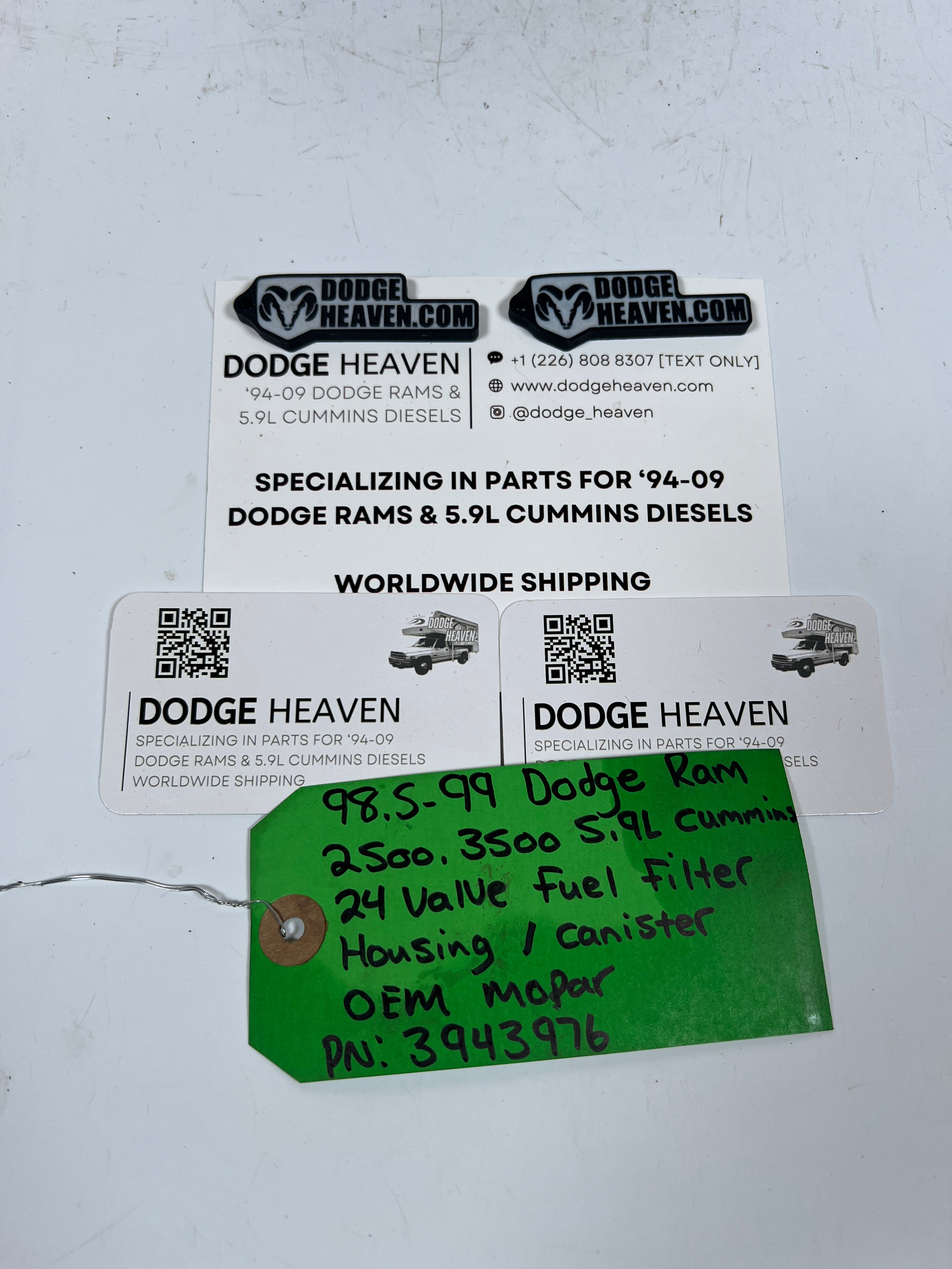 1998.5-1999 Dodge Ram 2500/3500 5.9L 24V Cummins Fuel Filter Housing