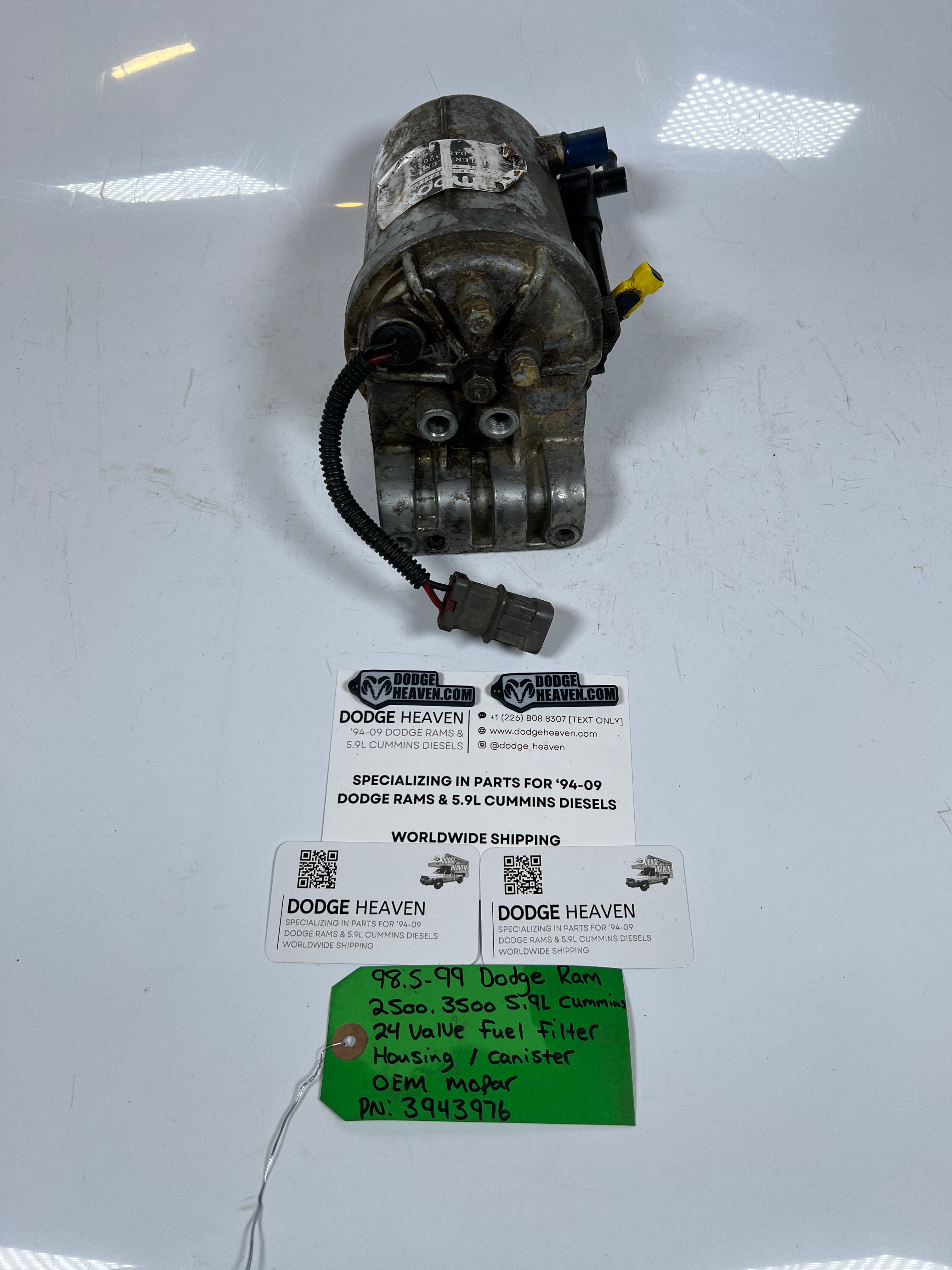 1998.5-1999 Dodge Ram 2500/3500 5.9L 24V Cummins Fuel Filter Housing