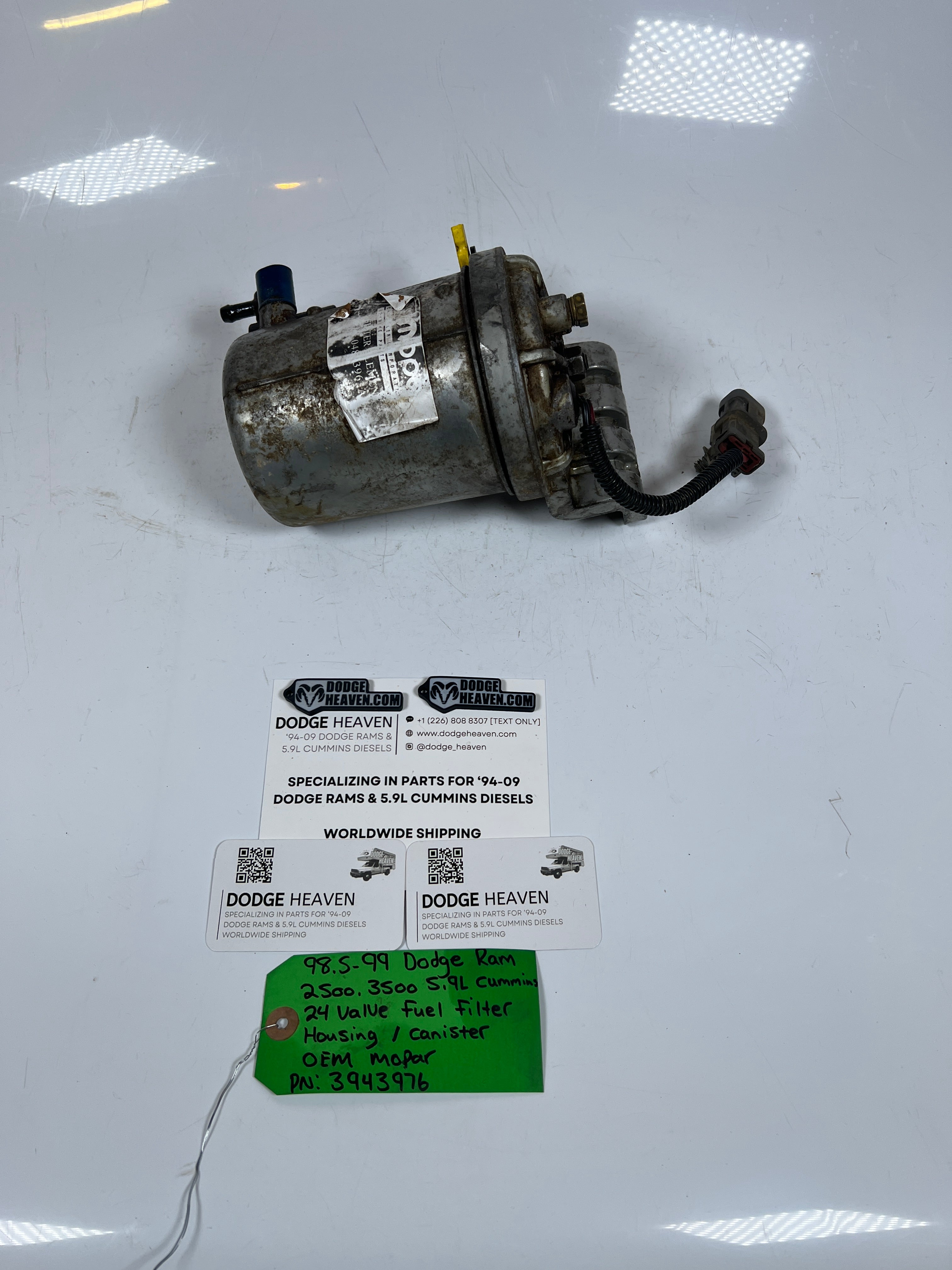 1998.5-1999 Dodge Ram 2500/3500 5.9L 24V Cummins Fuel Filter Housing