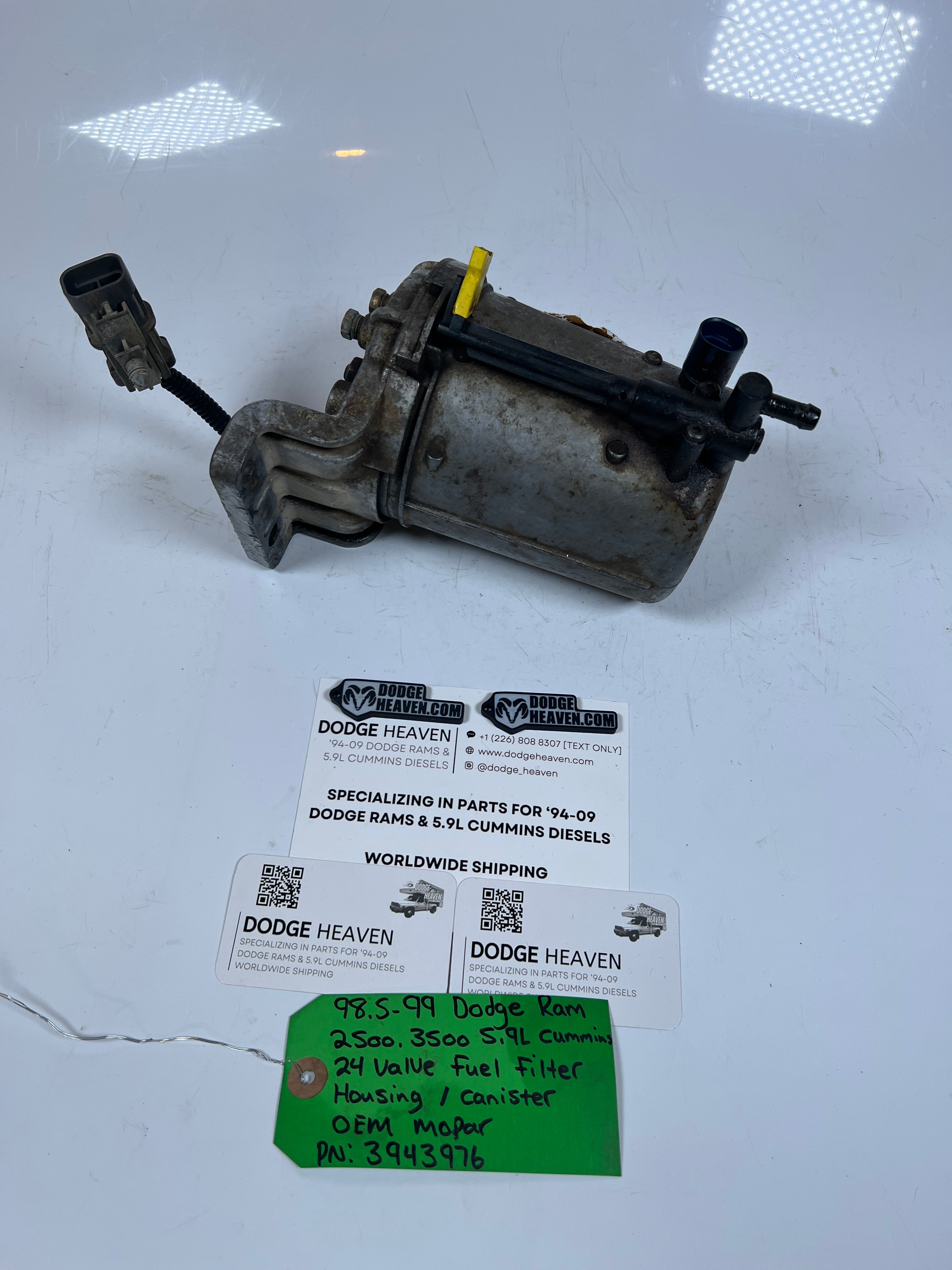 1998.5-1999 Dodge Ram 2500/3500 5.9L 24V Cummins Fuel Filter Housing