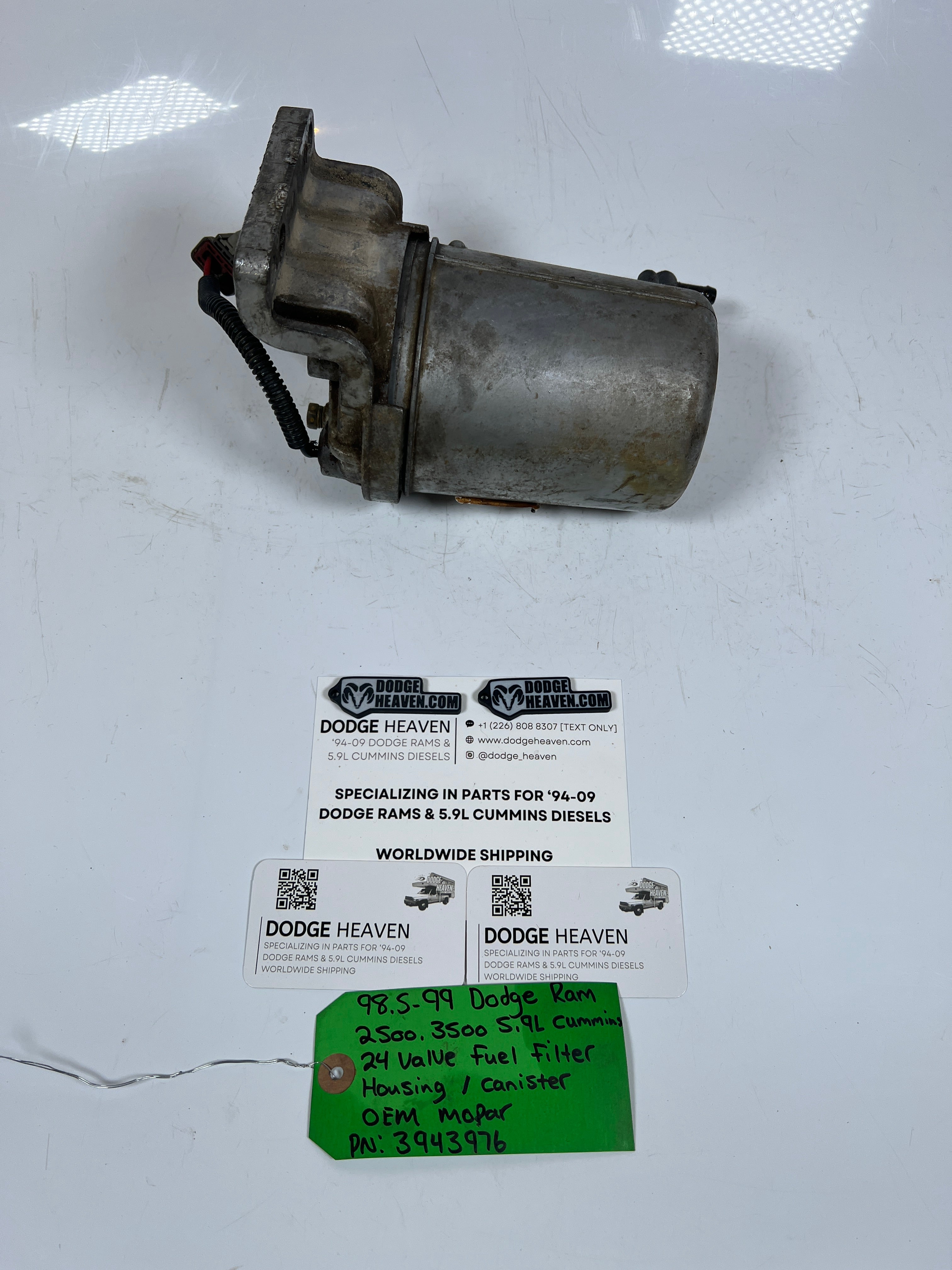 1998.5-1999 Dodge Ram 2500/3500 5.9L 24V Cummins Fuel Filter Housing