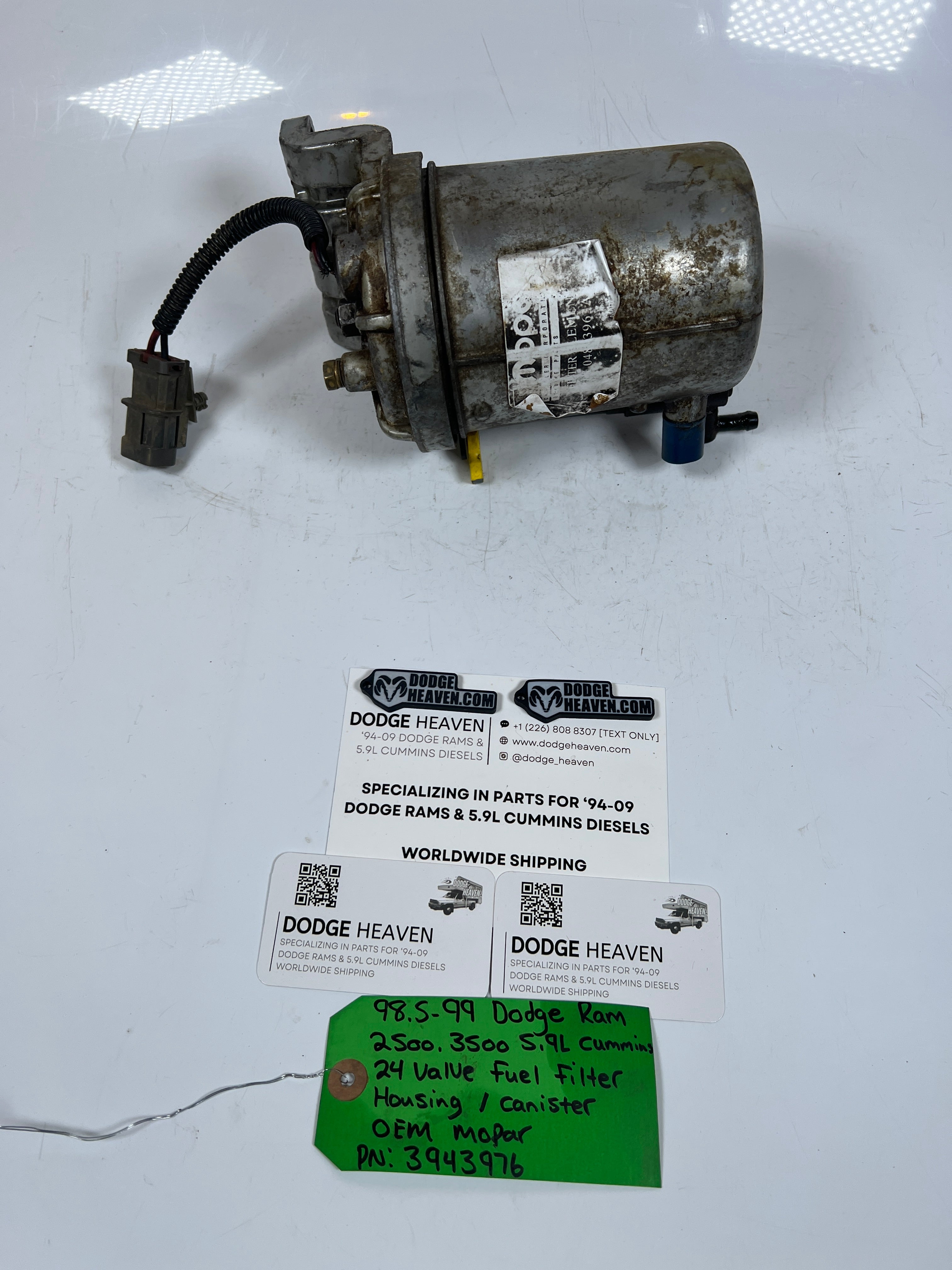 1998.5-1999 Dodge Ram 2500/3500 5.9L 24V Cummins Fuel Filter Housing