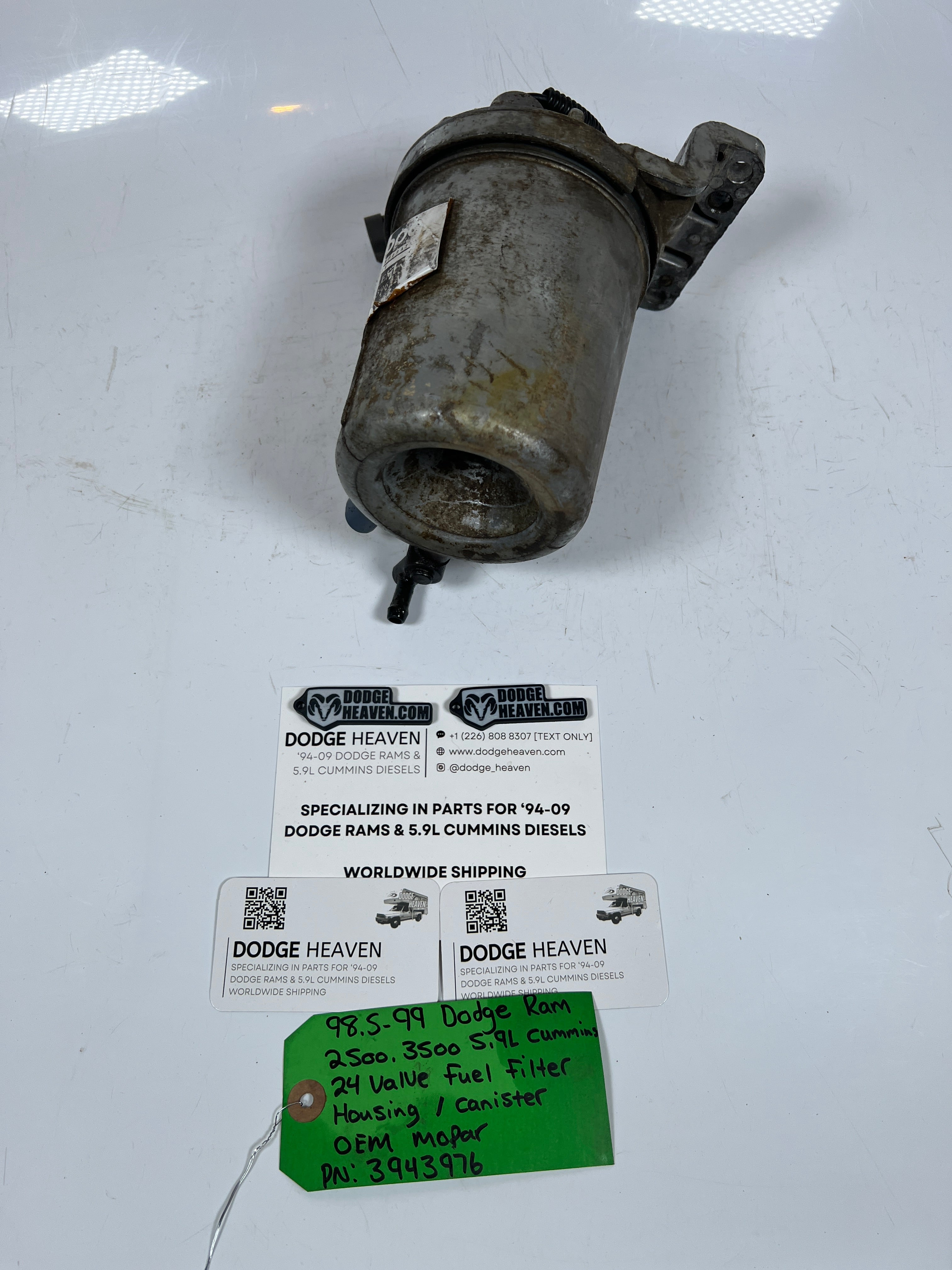1998.5-1999 Dodge Ram 2500/3500 5.9L 24V Cummins Fuel Filter Housing