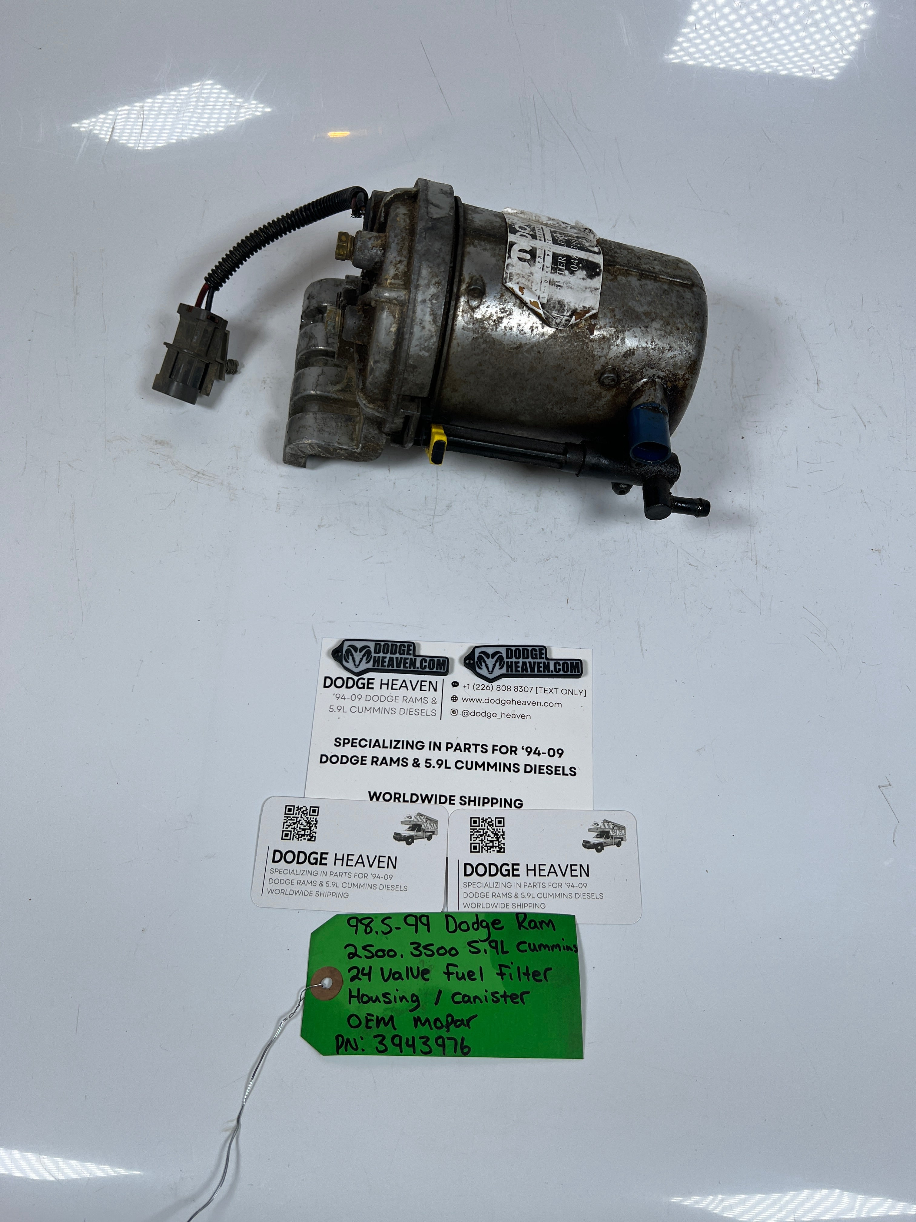 1998.5-1999 Dodge Ram 2500/3500 5.9L 24V Cummins Fuel Filter Housing