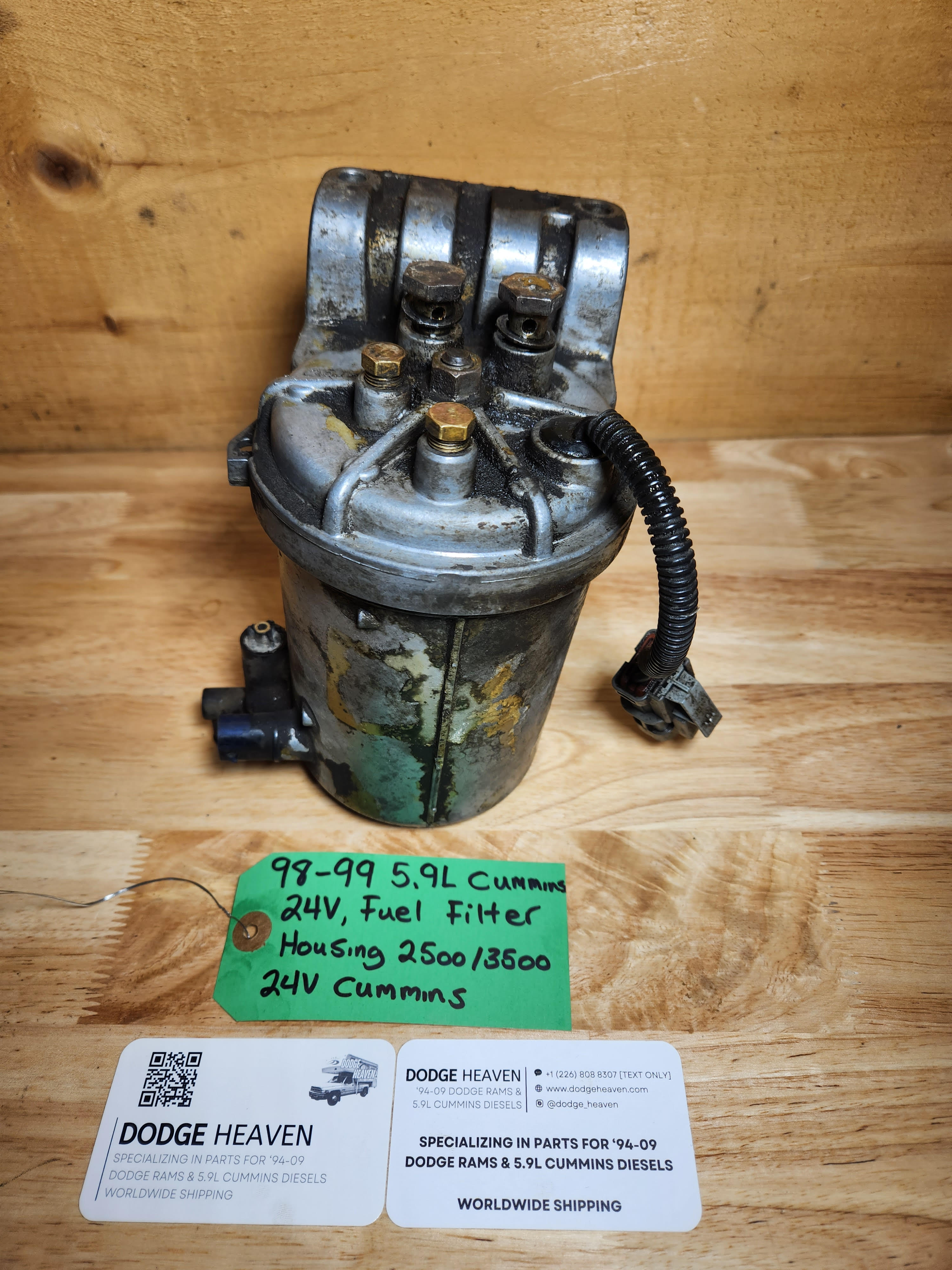 1998.5-1999 Dodge Ram 2500/3500 5.9L 24V Cummins Fuel Filter Housing