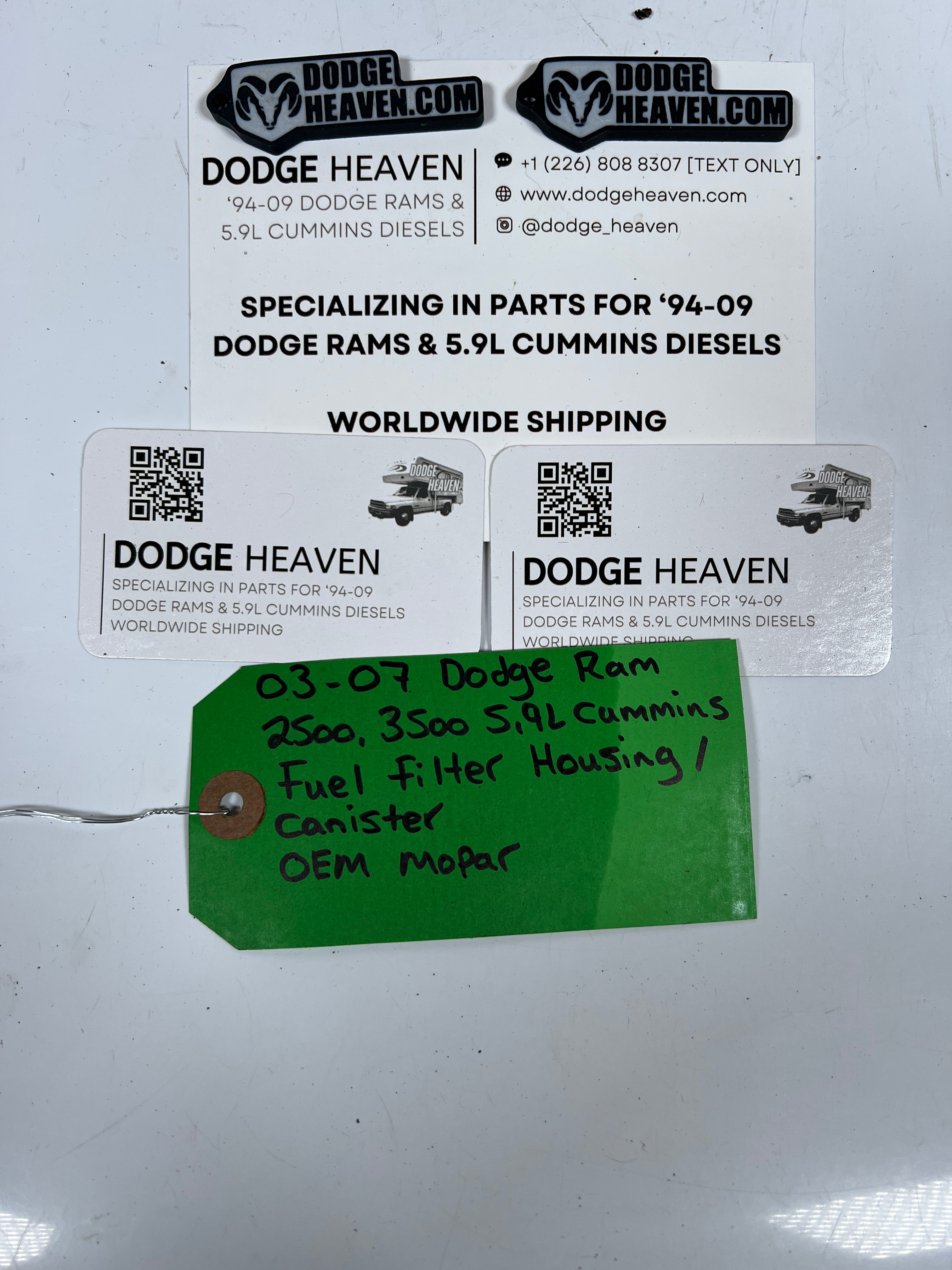 2003-2007 Dodge Ram 2500/3500 5.9L 24V Cummins Fuel Filter Housing