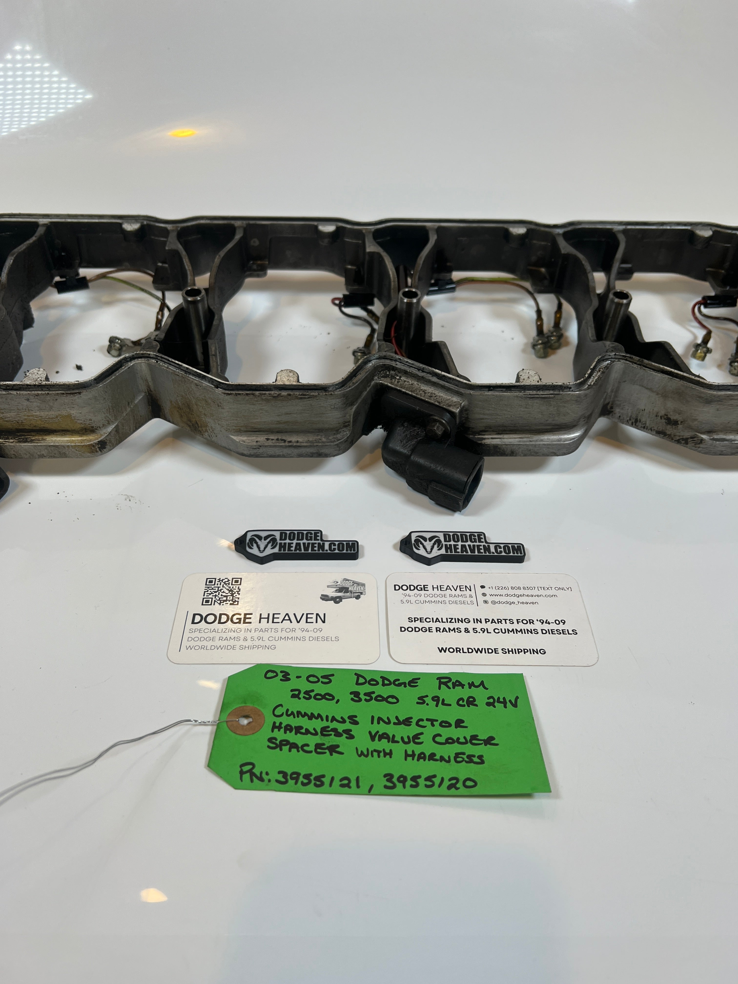 2003-2005 Dodge Ram 2500 3500 5.9L Cummins Injector Harness Valve Cover Spacer (OEM)
