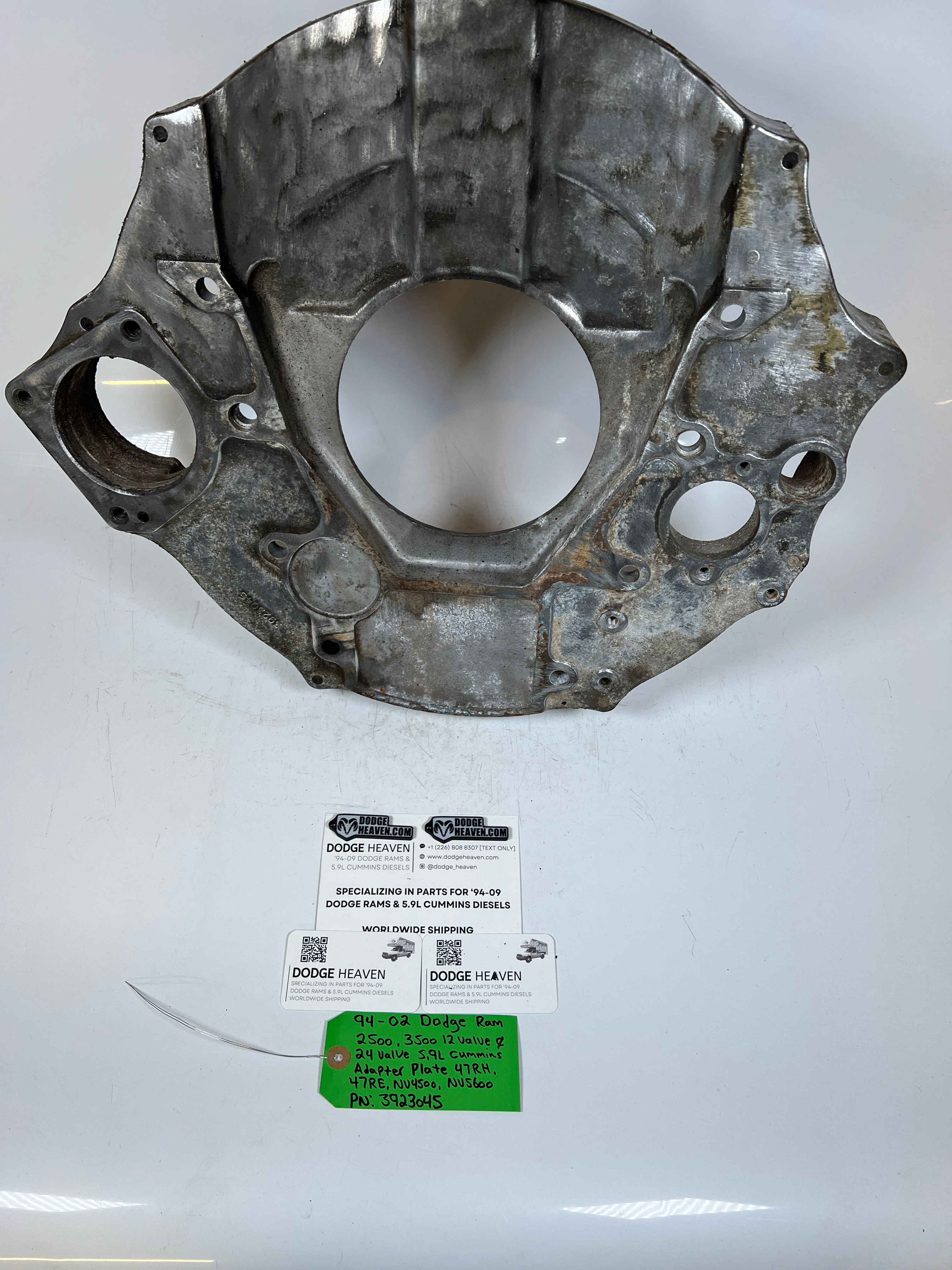1994-2002 Dodge Ram 5.9L Cummins Adapter Plate 47RH 47RE NV4500 NV5600 (OEM)