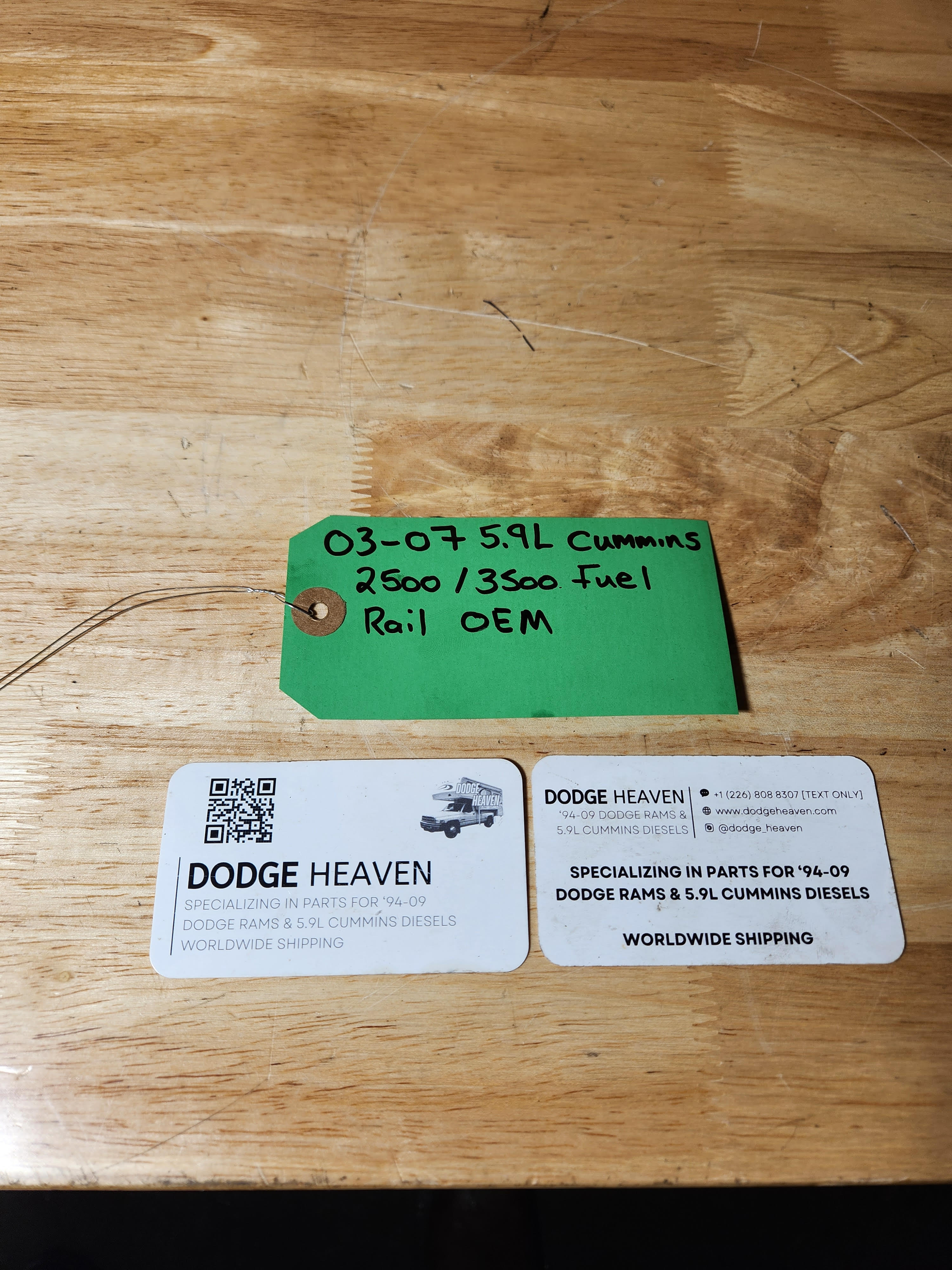 2003-2007 Dodge Ram Cummins 24V 5.9L Genuine Bosch Fuel Rail (OEM)