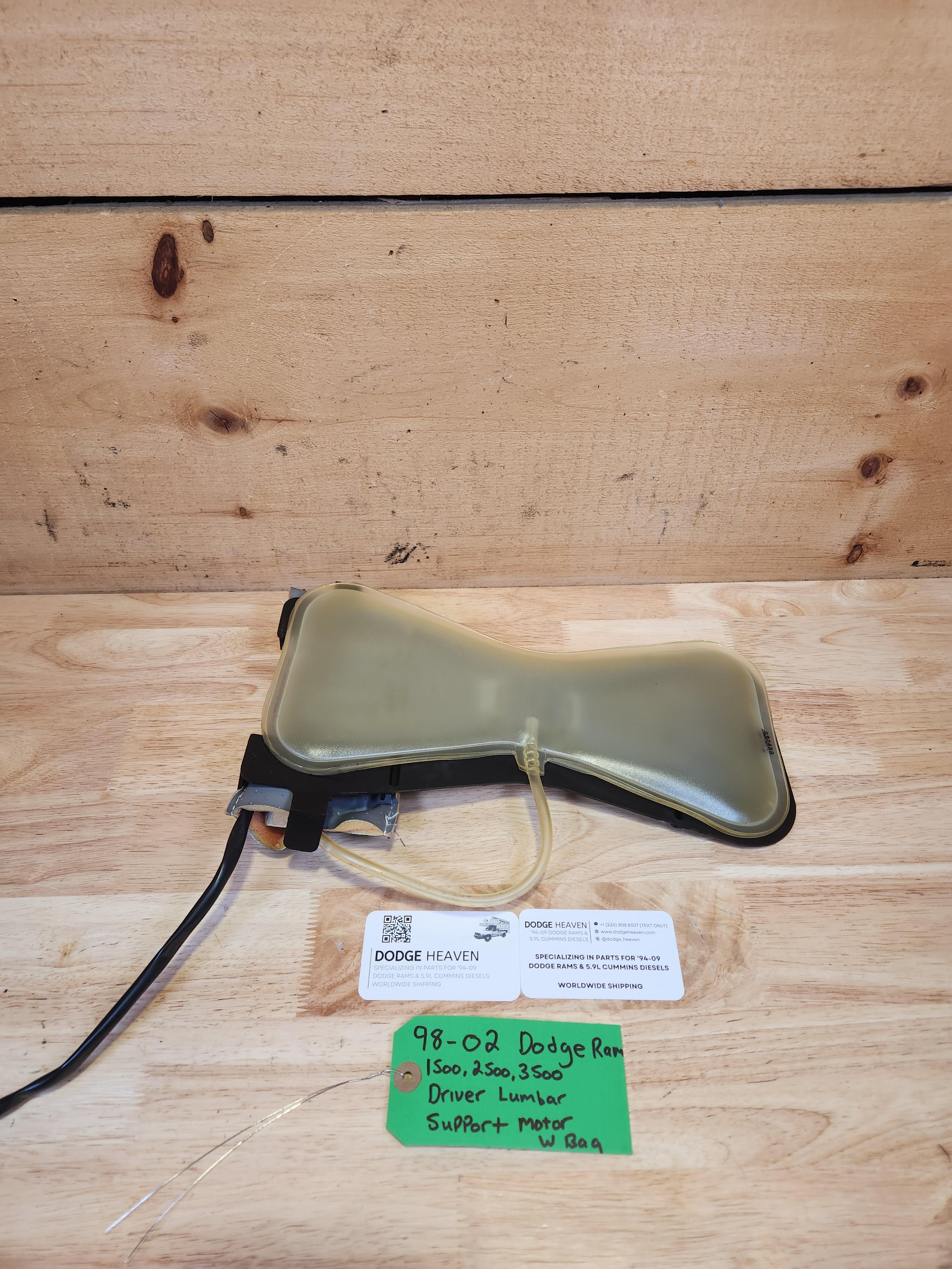 1998-2001 Dodge Ram Electronic Lumbar Support Driver-Side (OEM)