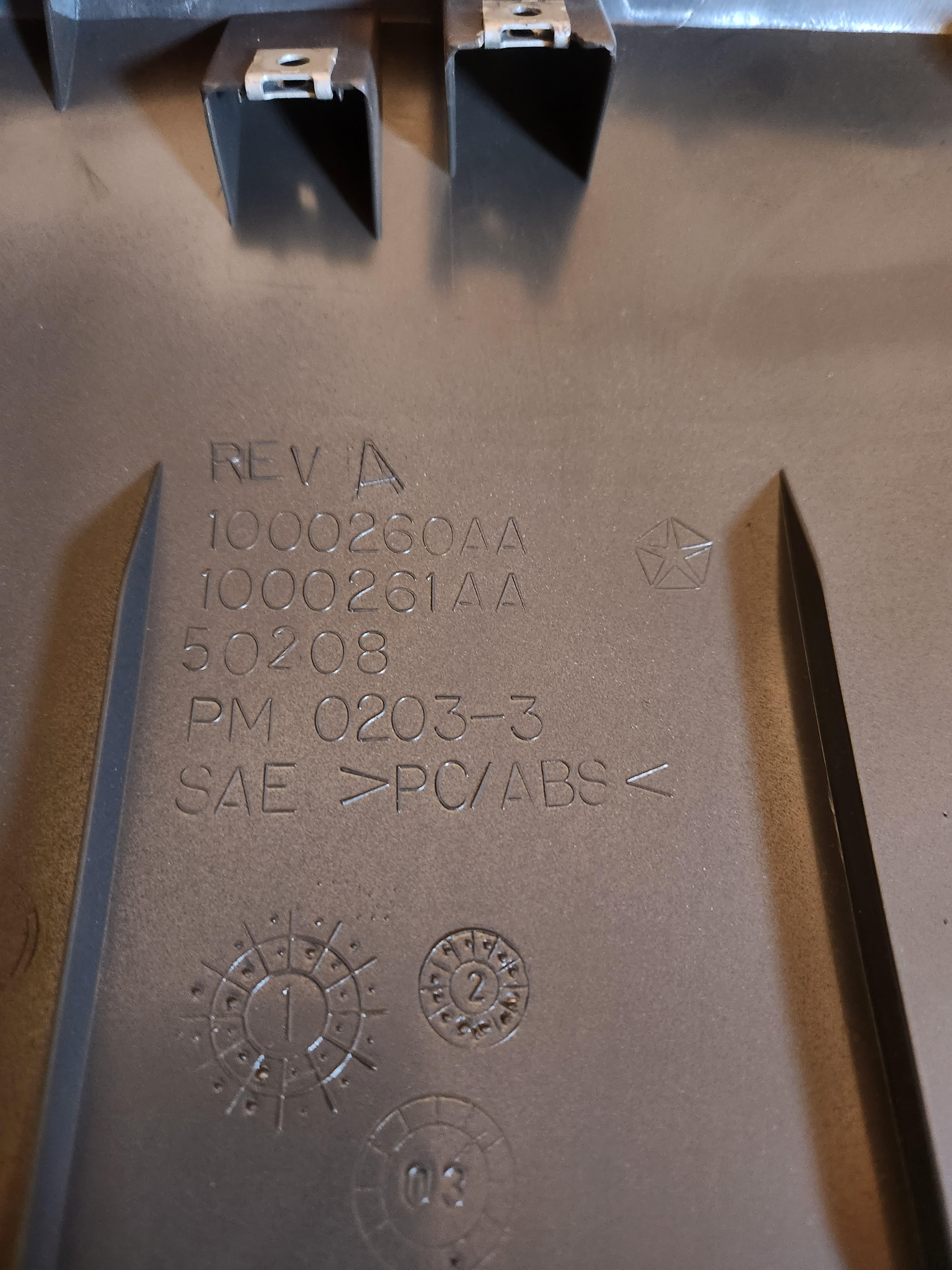 2002-2005 Dodge Ram 1500 2500 3500 Dark Slate Grey Dash Top/Cover (OEM)