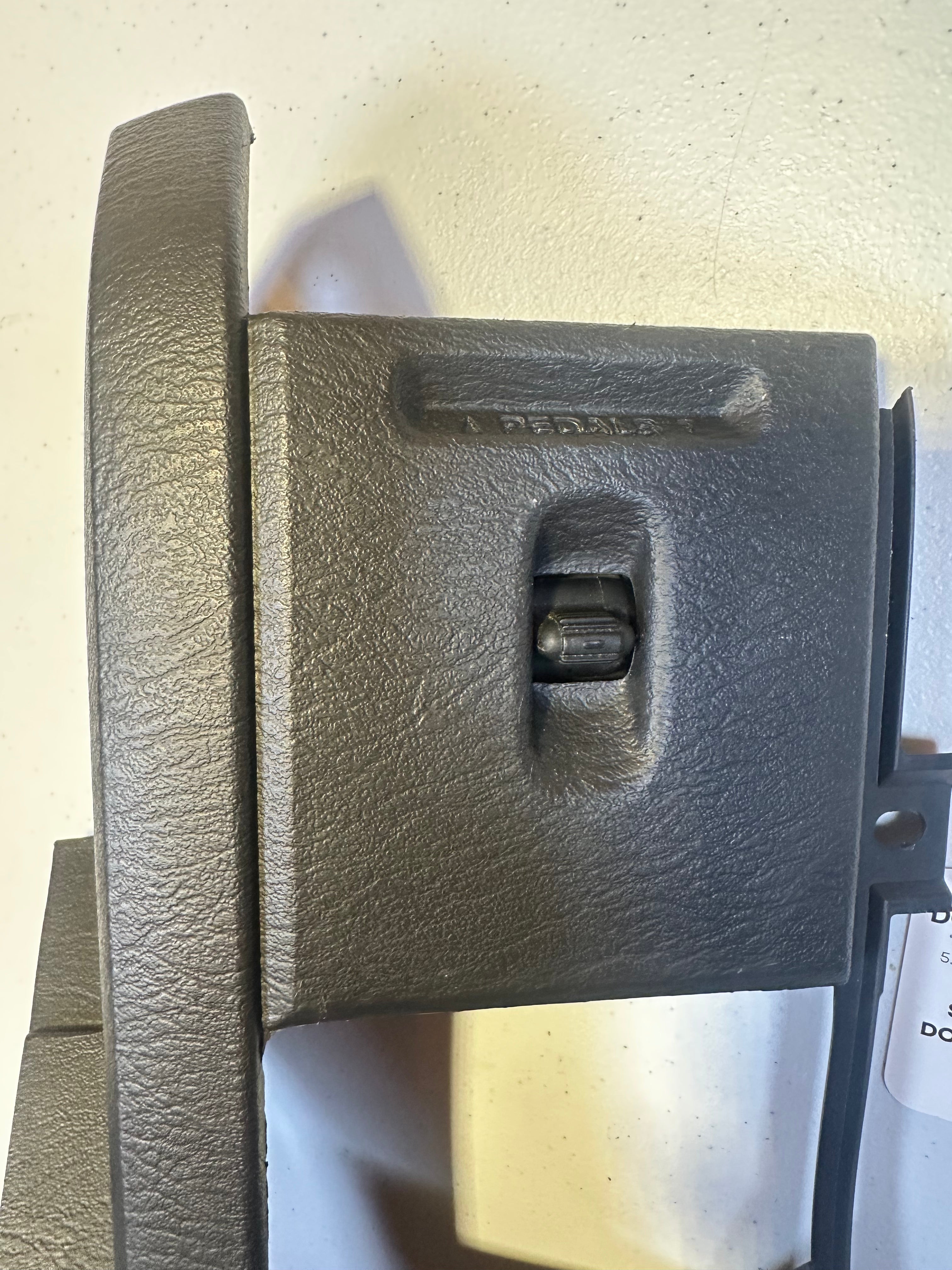 2002-2005 Dodge Ram Power Adjustable Pedal Trim Bezel & Switch Slate Grey (OEM)