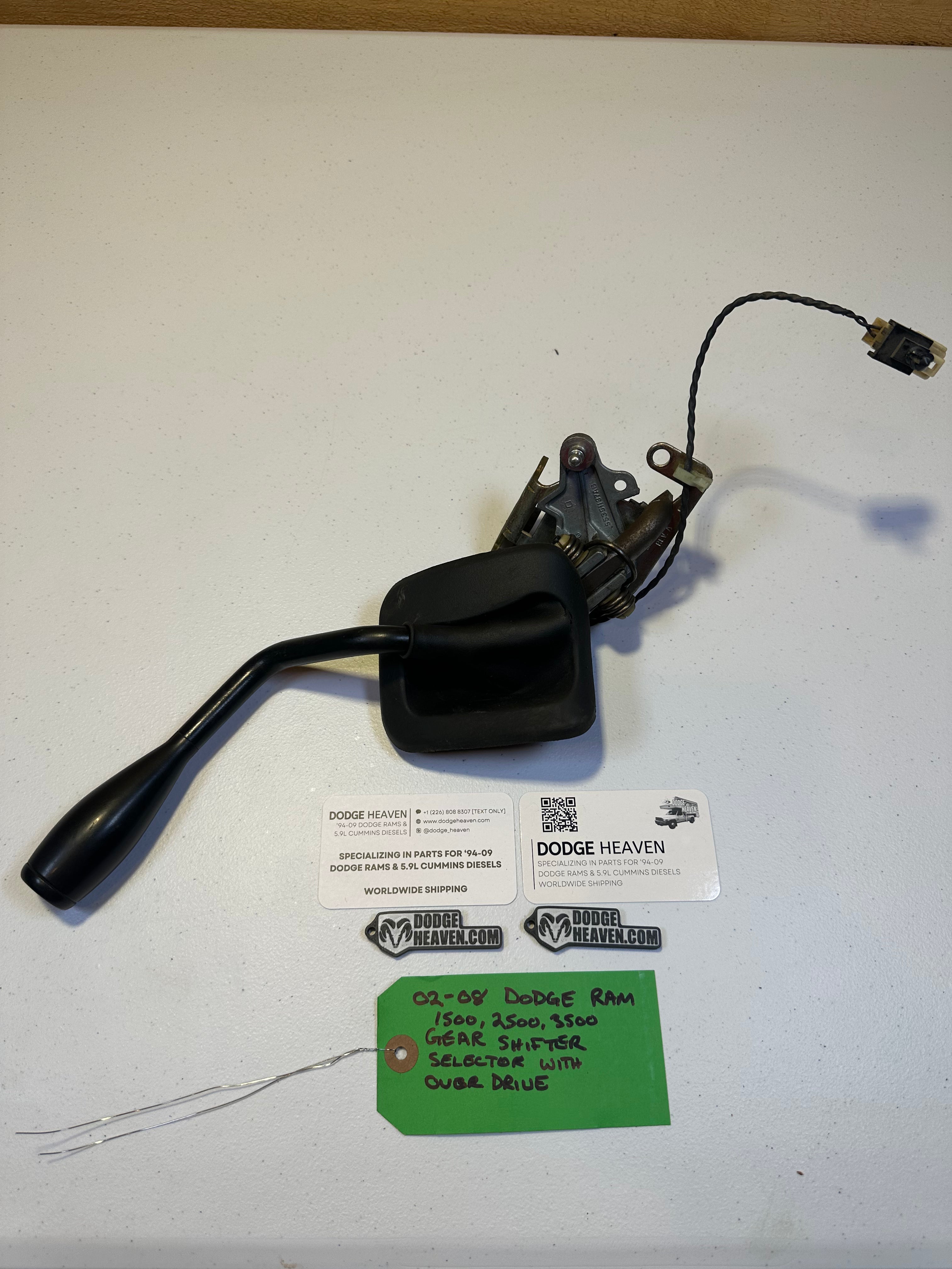 2002-2008 Dodge Ram 1500 2500 3500 Automatic Shifter with Overdrive Button (OEM)