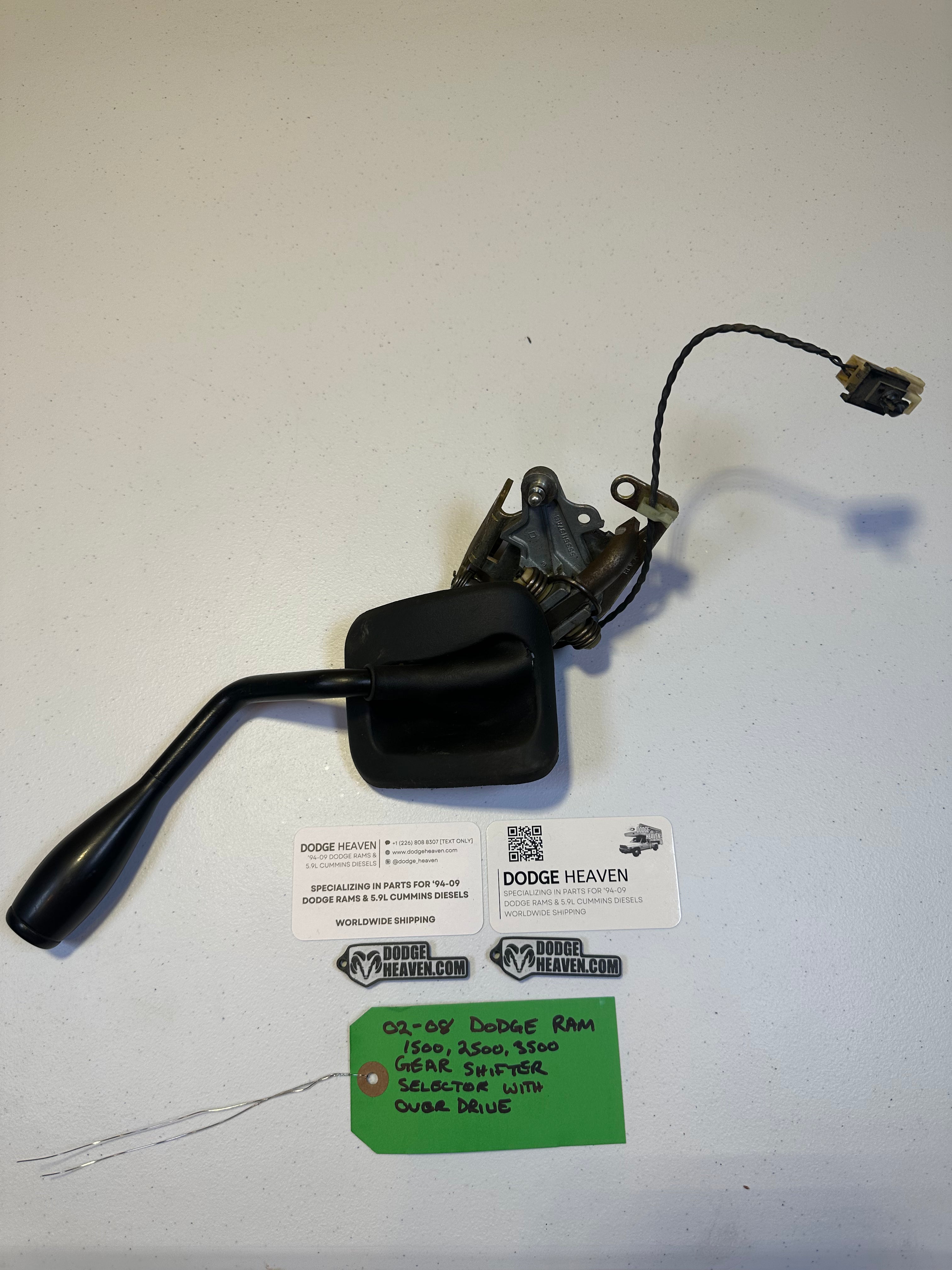 2002-2008 Dodge Ram 1500 2500 3500 Automatic Shifter with Overdrive Button (OEM)