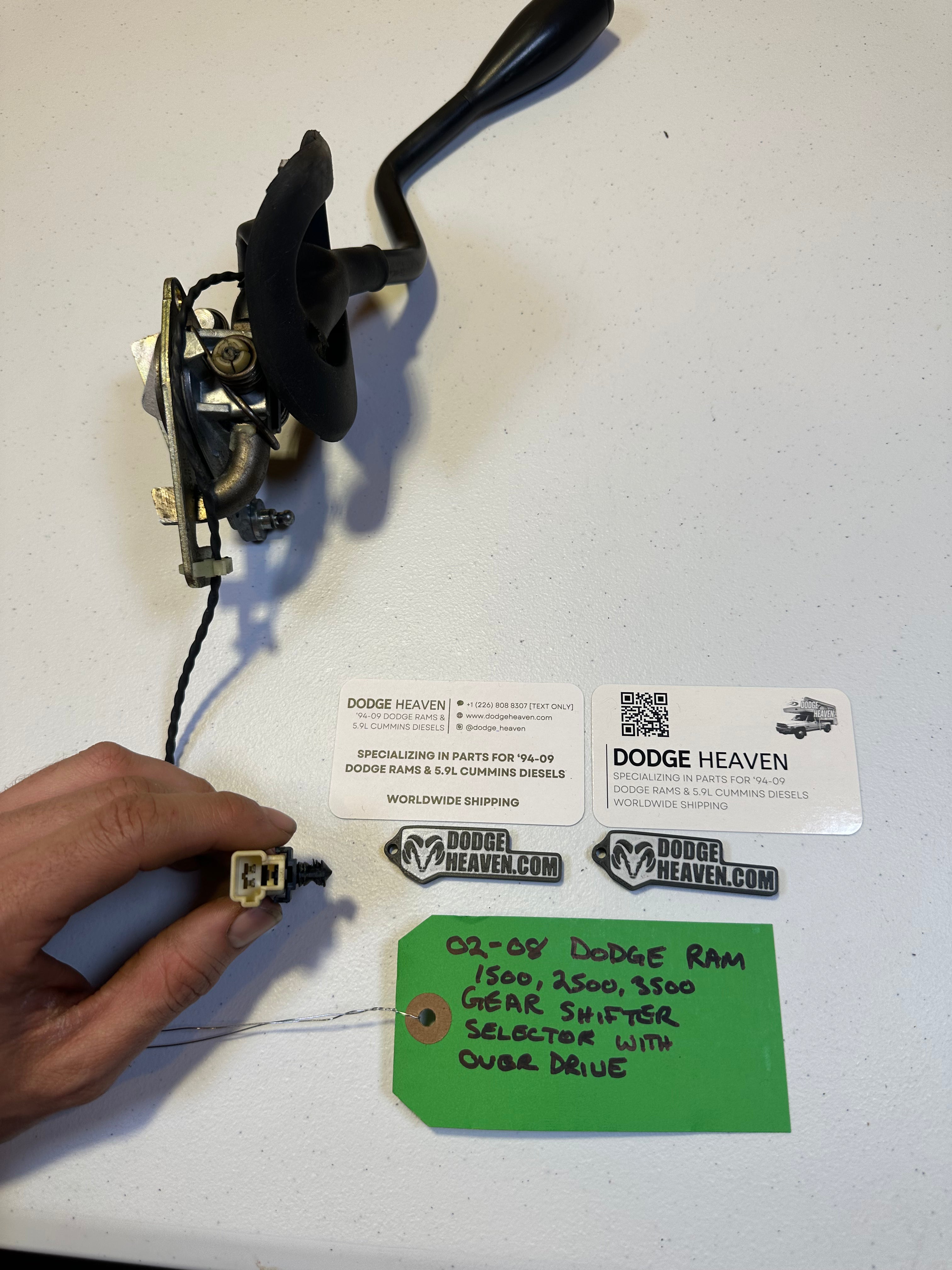 2002-2008 Dodge Ram 1500 2500 3500 Automatic Shifter with Overdrive Button (OEM)