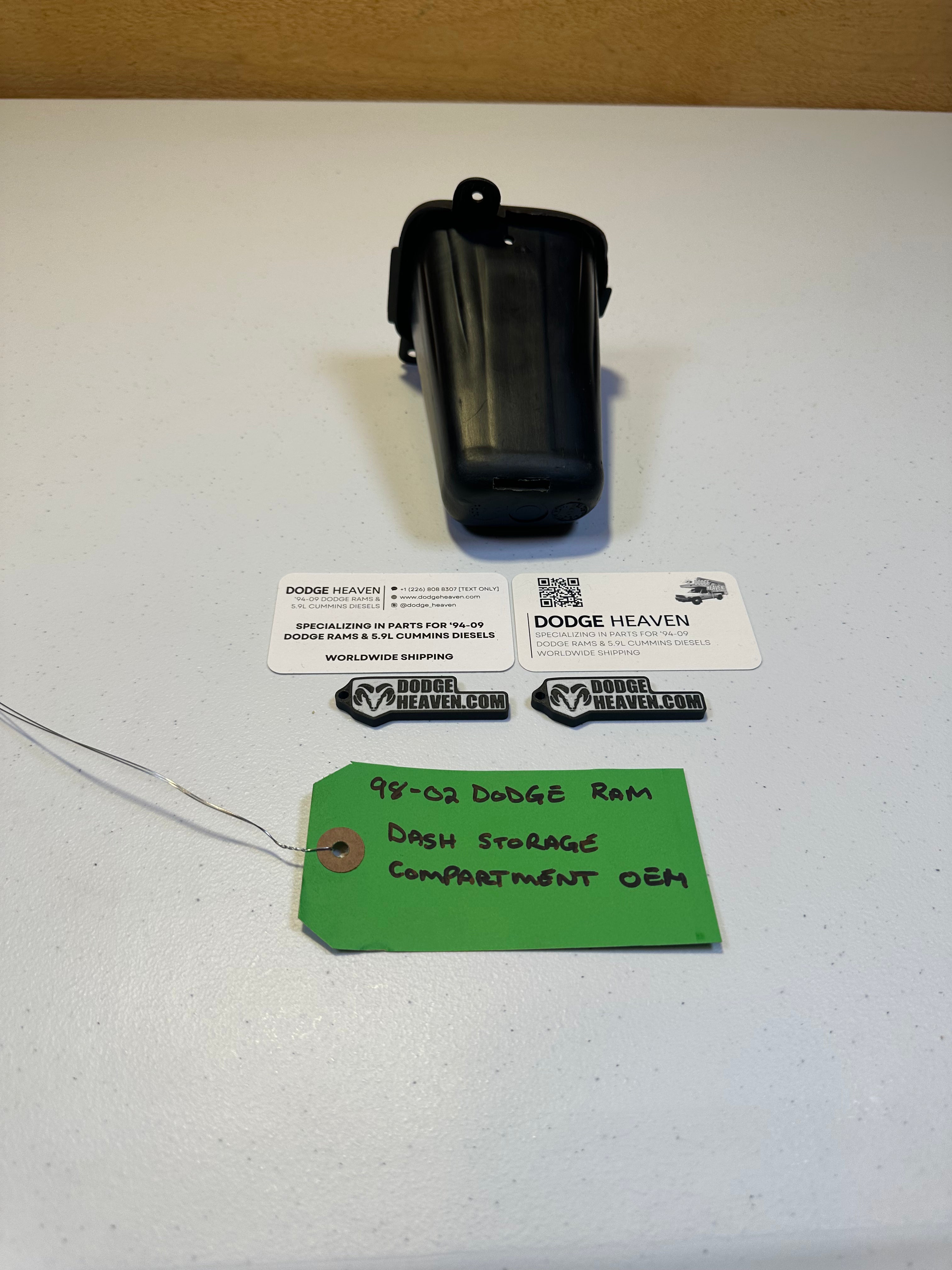 1998-2001 Dodge Ram 1500 2500 3500 Dash Storage Cubby Pocket (OEM)