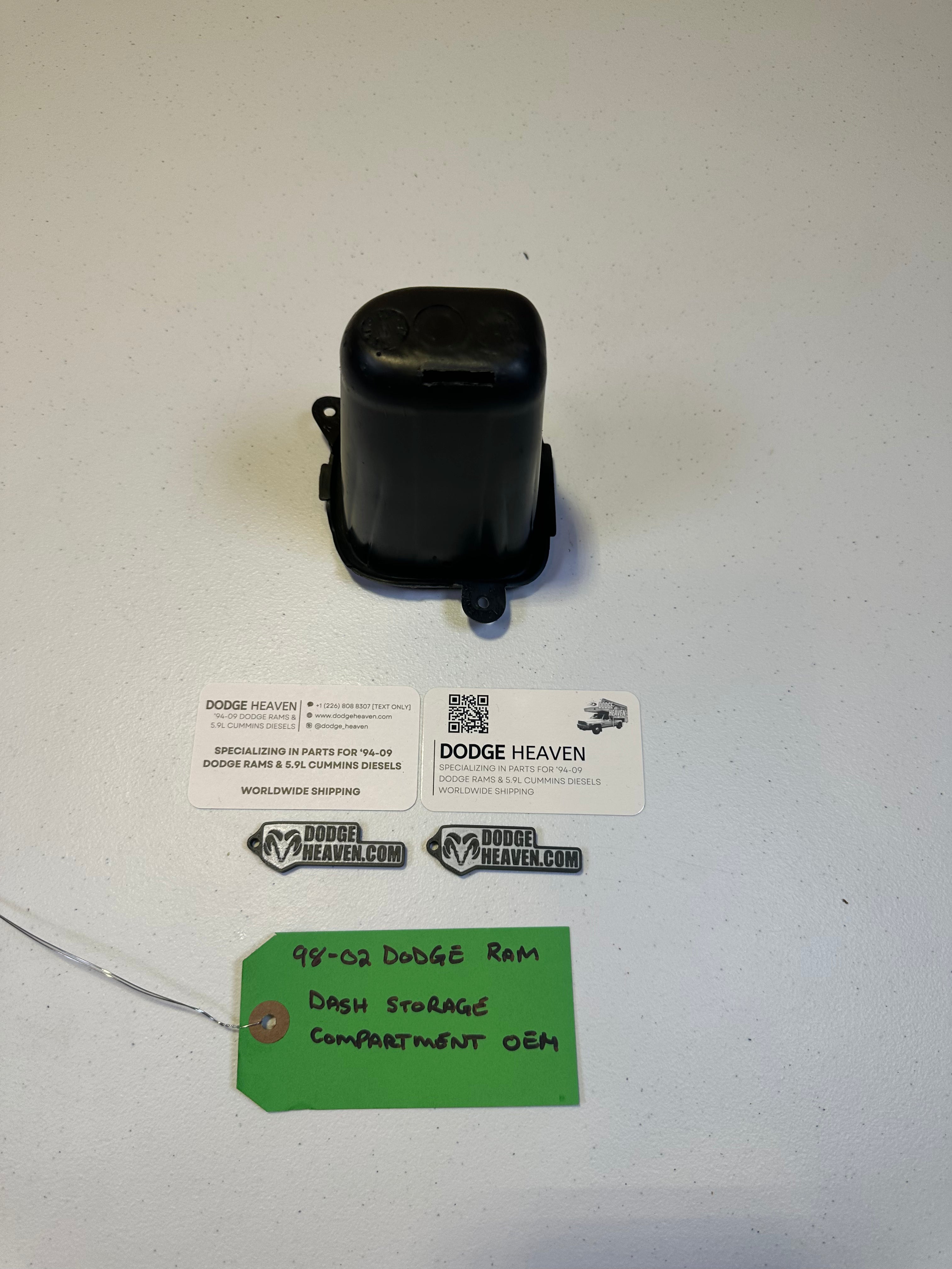 1998-2001 Dodge Ram 1500 2500 3500 Dash Storage Cubby Pocket (OEM)