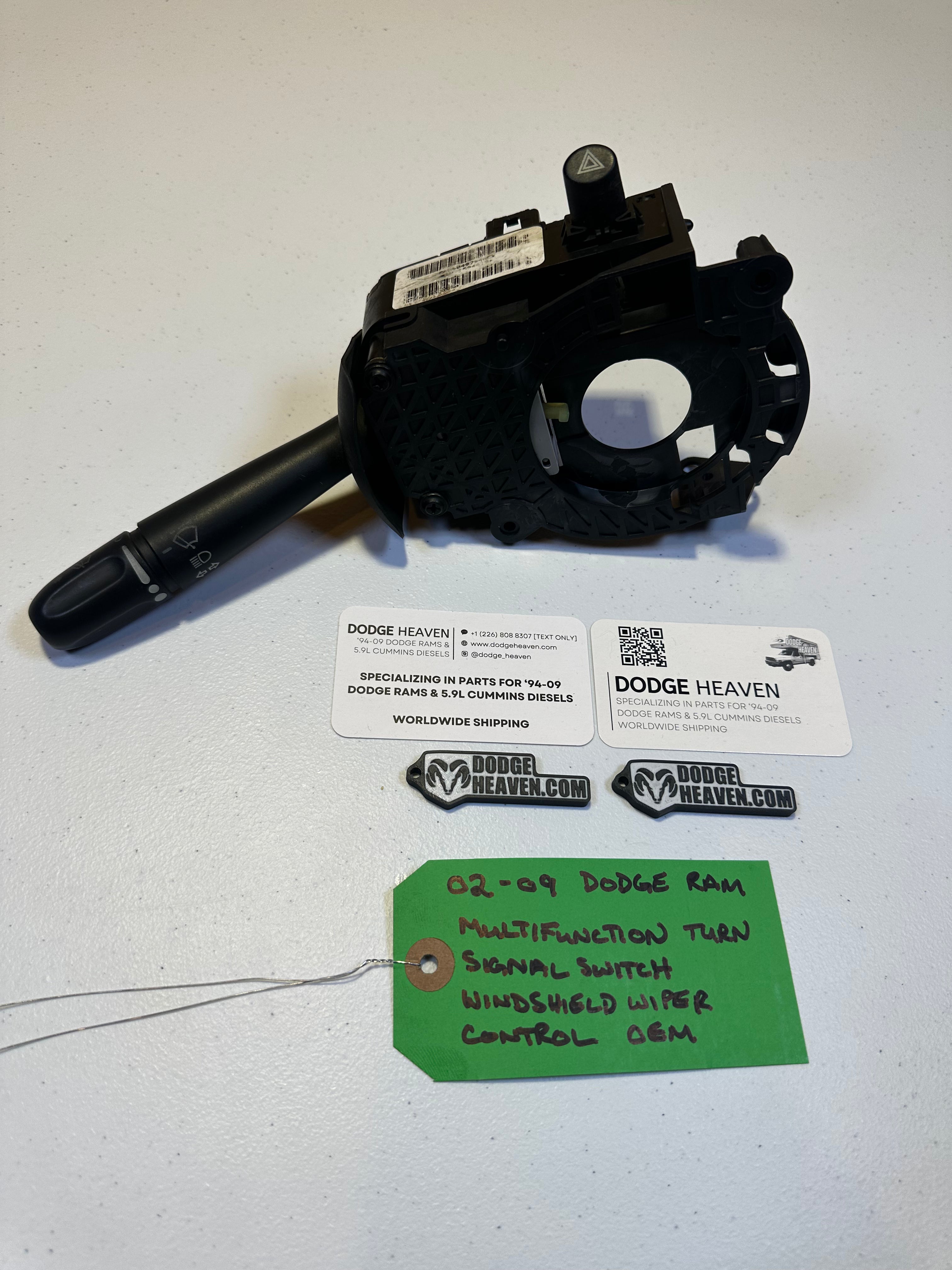 2003-2009 Dodge Ram 1500 2500 3500 Multifunction Turn Signal Wiper Switch (OEM)