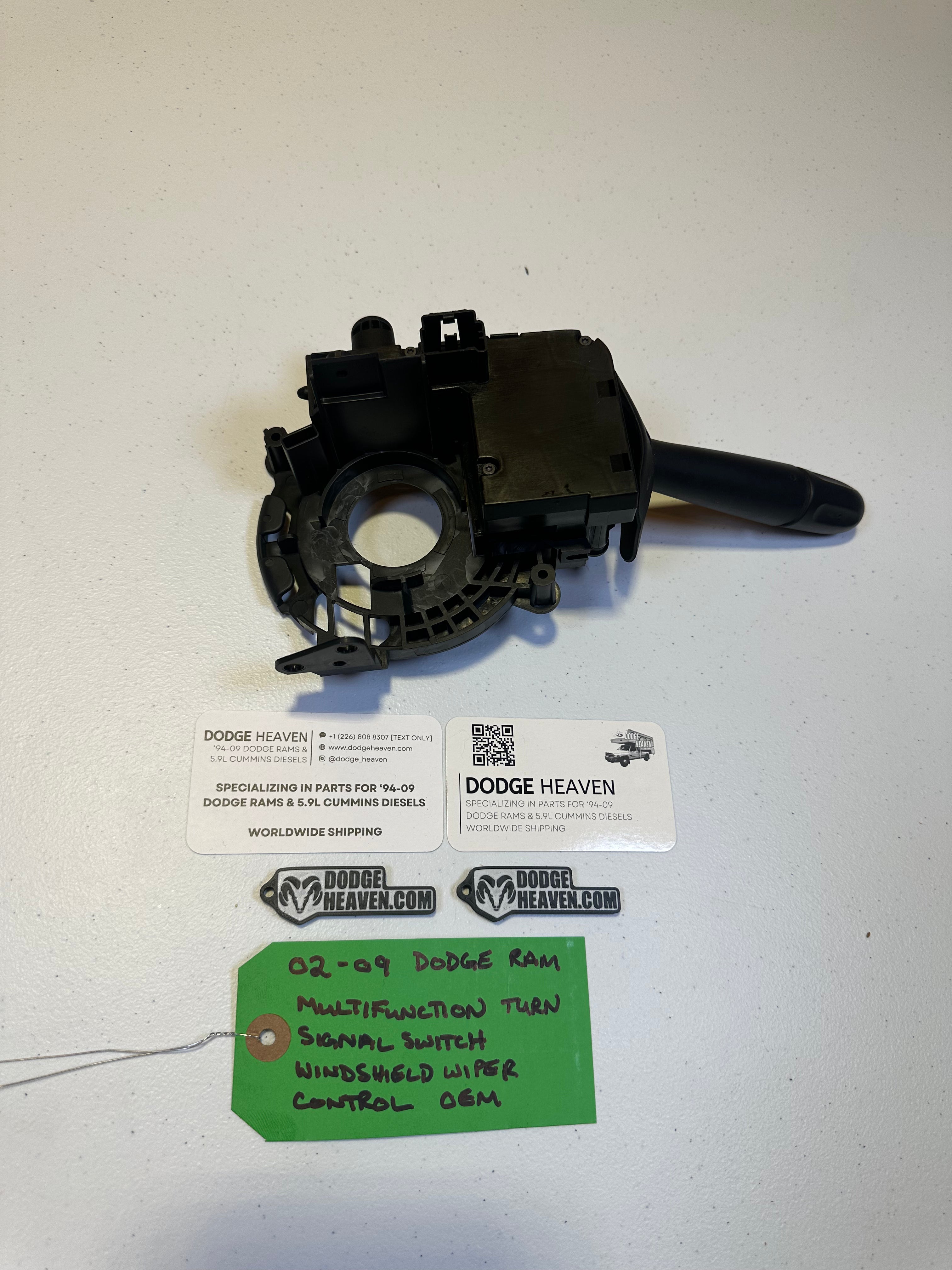 2003-2009 Dodge Ram 1500 2500 3500 Multifunction Turn Signal Wiper Switch (OEM)