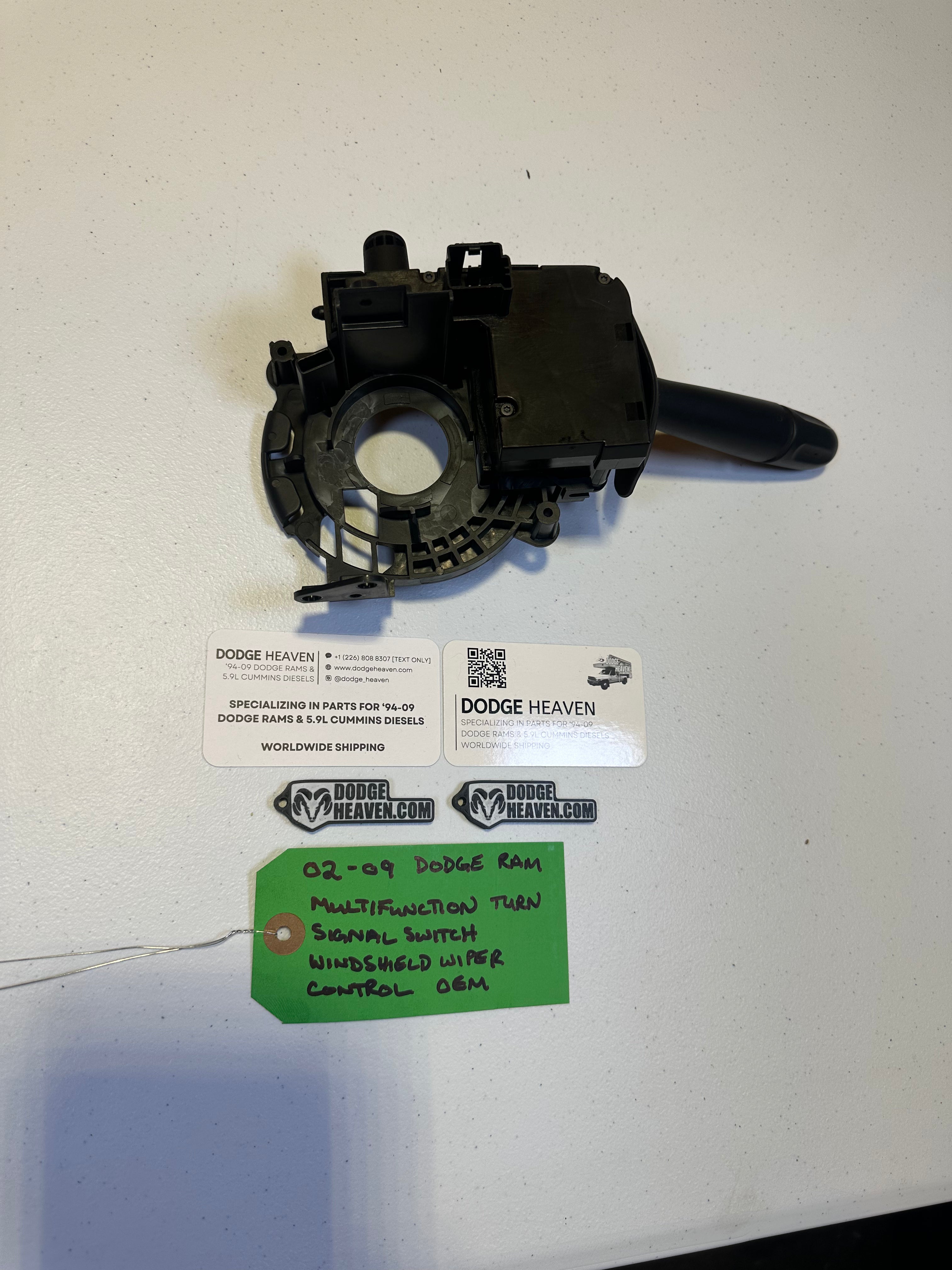 2003-2009 Dodge Ram 1500 2500 3500 Multifunction Turn Signal Wiper Switch (OEM)