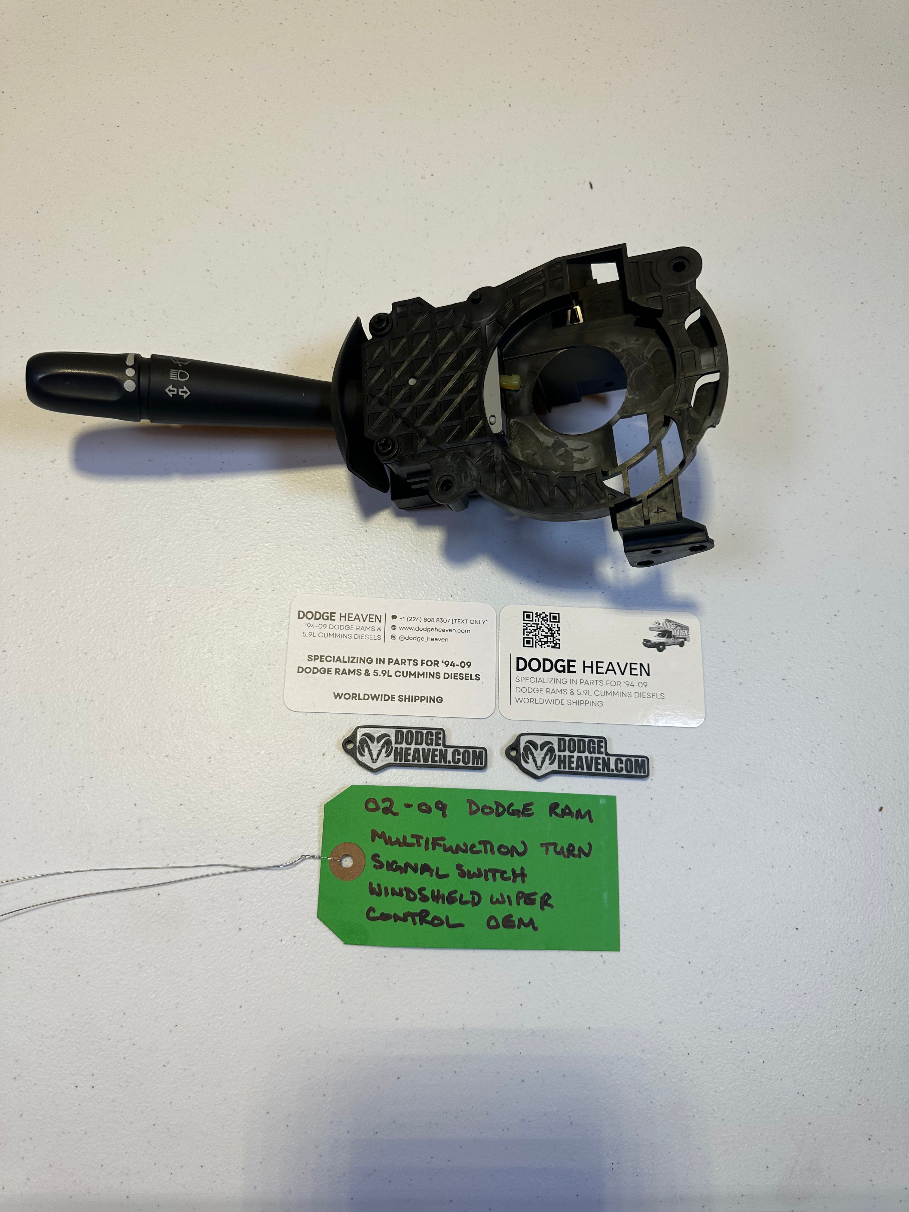 2003-2009 Dodge Ram 1500 2500 3500 Multifunction Turn Signal Wiper Switch (OEM)